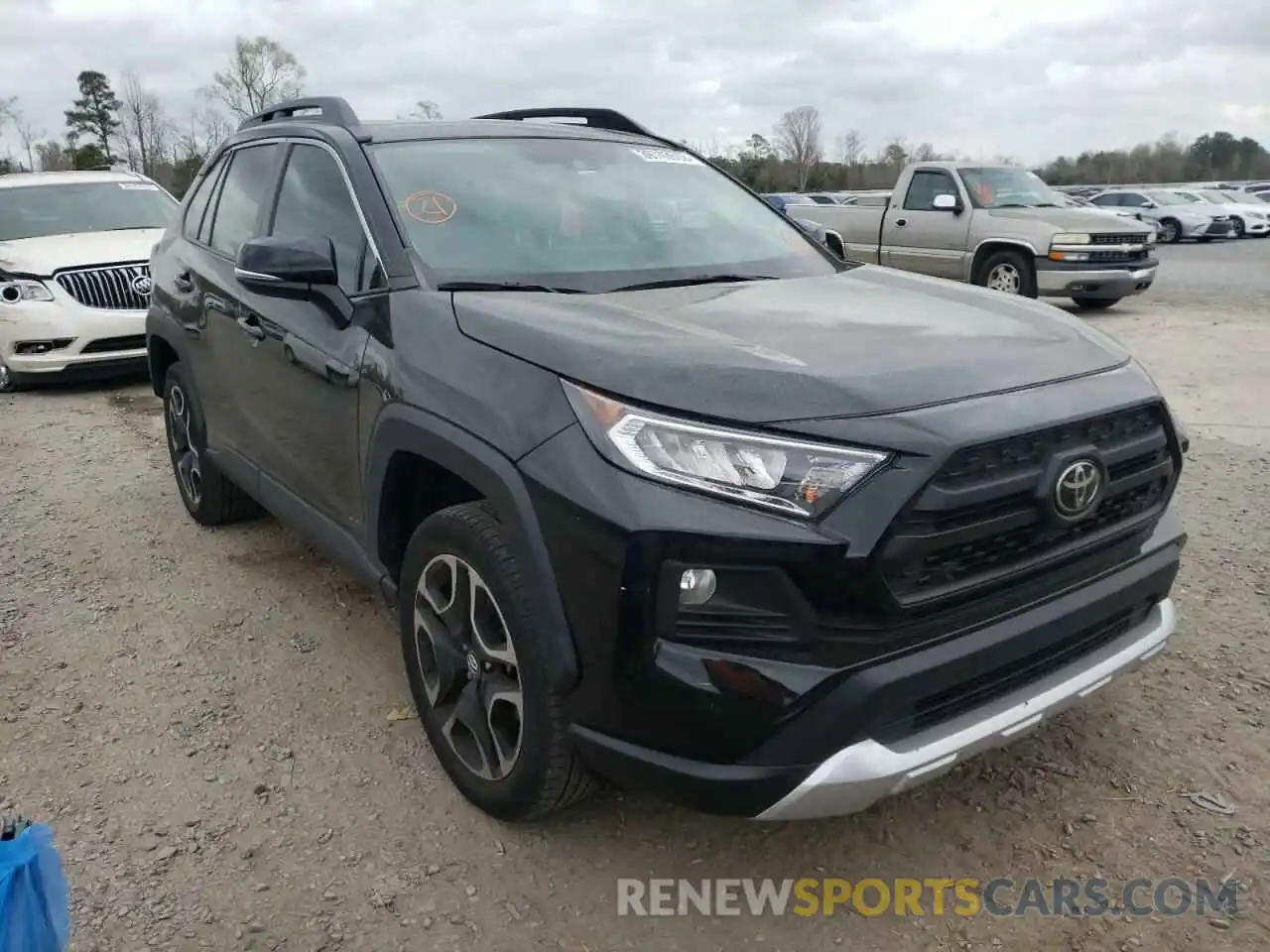 1 Photograph of a damaged car 2T3J1RFV1KW050414 TOYOTA RAV4 2019