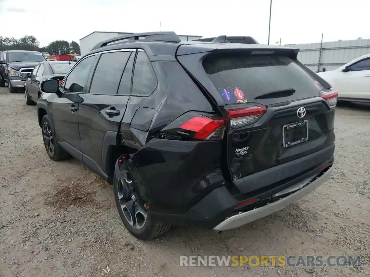 3 Photograph of a damaged car 2T3J1RFV1KW050414 TOYOTA RAV4 2019