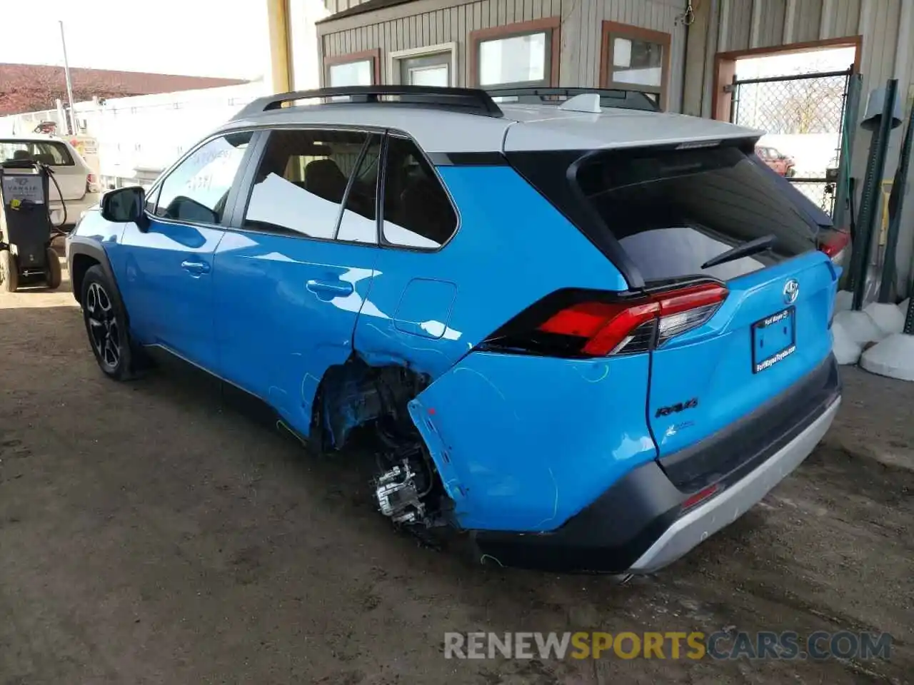 3 Фотография поврежденного автомобиля 2T3J1RFV2KC009386 TOYOTA RAV4 2019