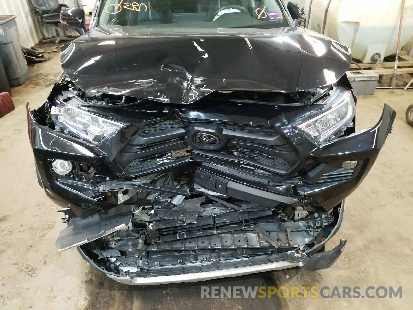 9 Photograph of a damaged car 2T3J1RFV2KC024714 TOYOTA RAV4 2019