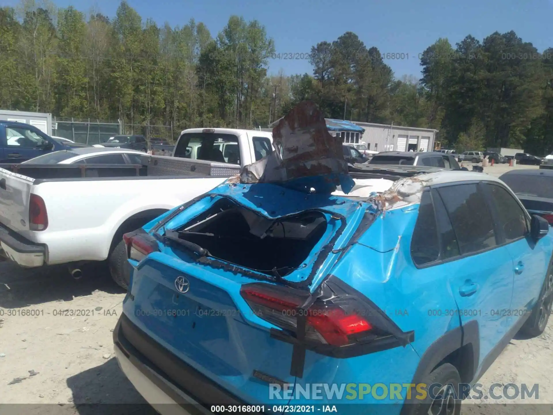 6 Photograph of a damaged car 2T3J1RFV2KW001836 TOYOTA RAV4 2019