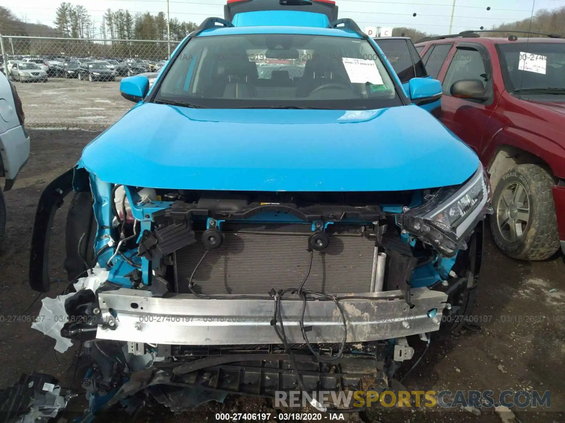 6 Photograph of a damaged car 2T3J1RFV2KW002422 TOYOTA RAV4 2019