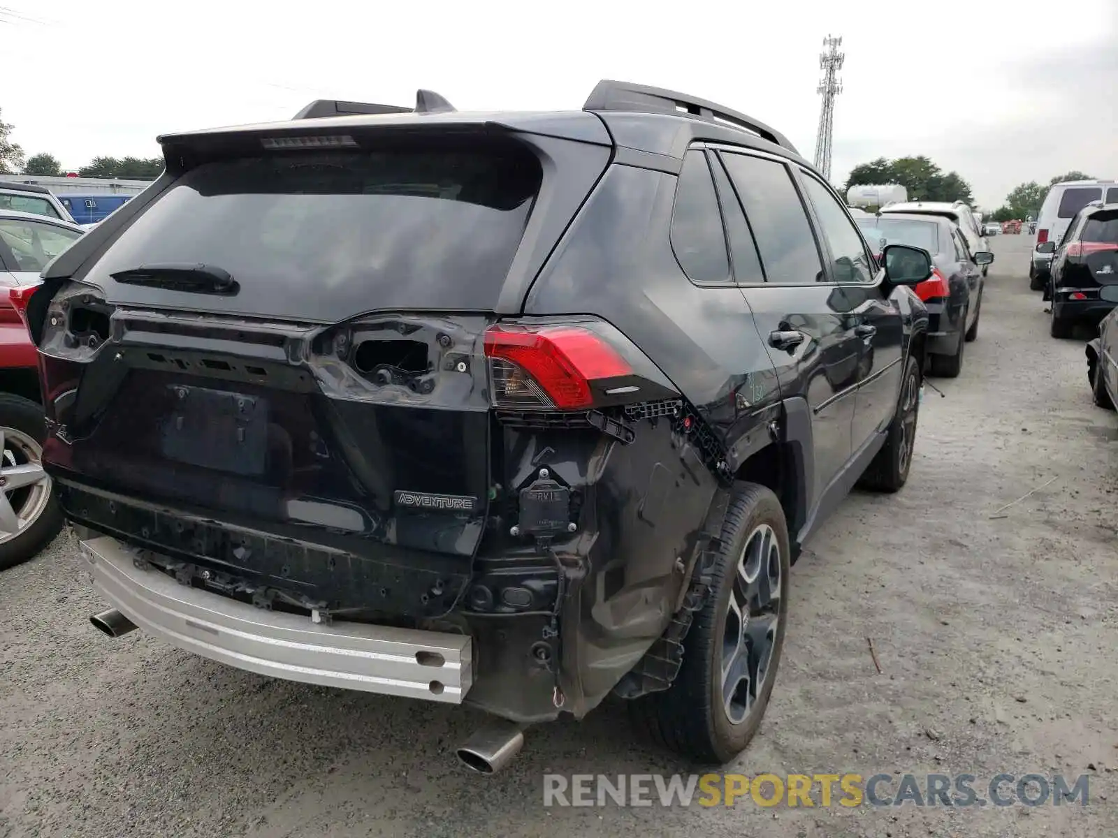 4 Photograph of a damaged car 2T3J1RFV2KW008754 TOYOTA RAV4 2019