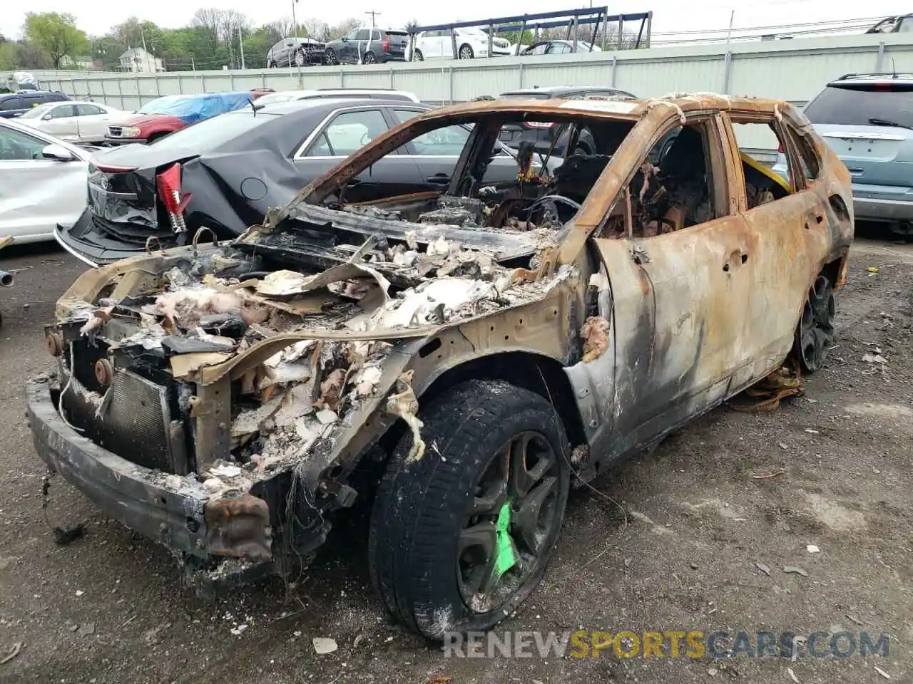 9 Photograph of a damaged car 2T3J1RFV2KW012397 TOYOTA RAV4 2019