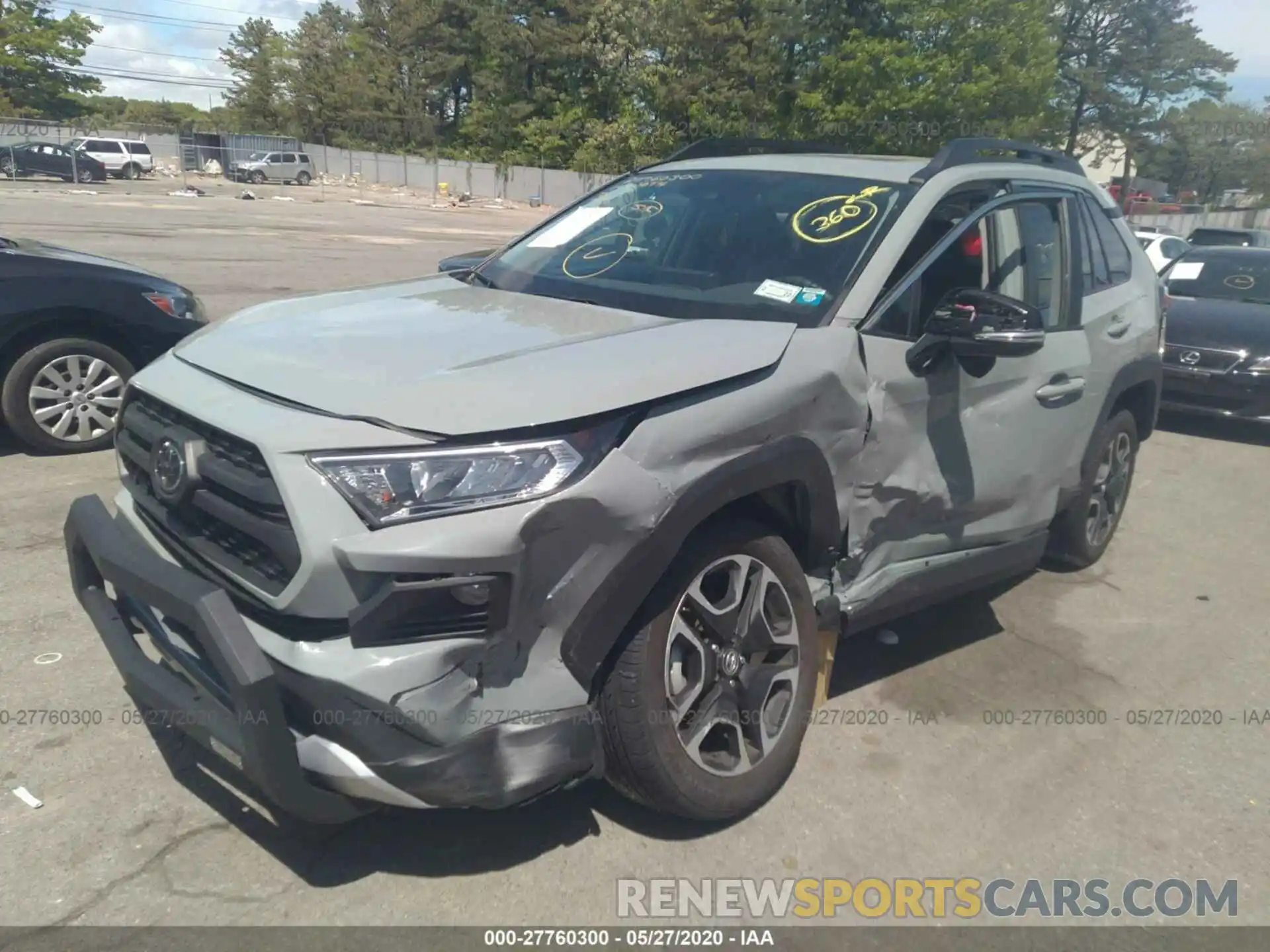 6 Photograph of a damaged car 2T3J1RFV2KW017020 TOYOTA RAV4 2019