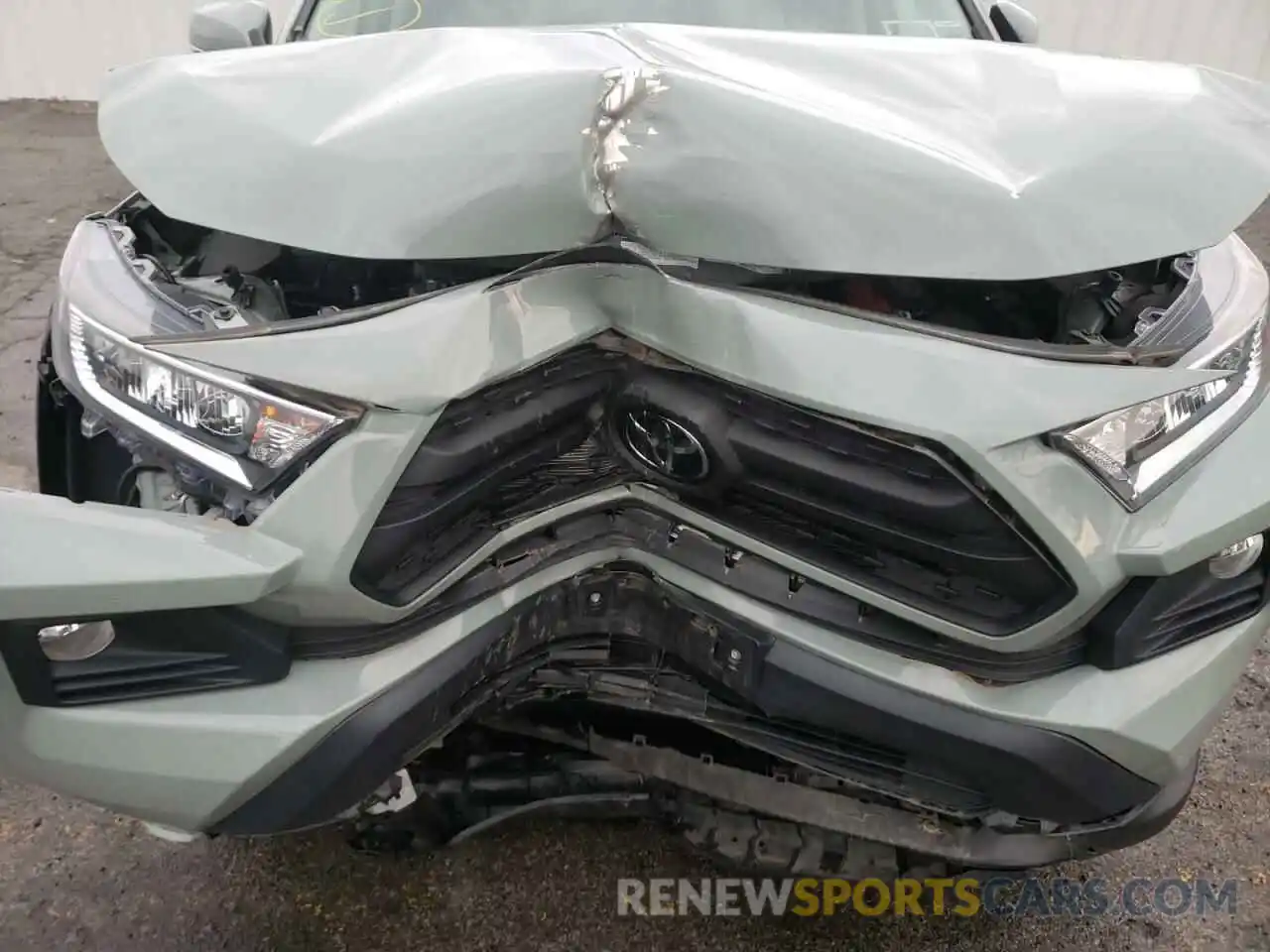 7 Photograph of a damaged car 2T3J1RFV2KW019124 TOYOTA RAV4 2019