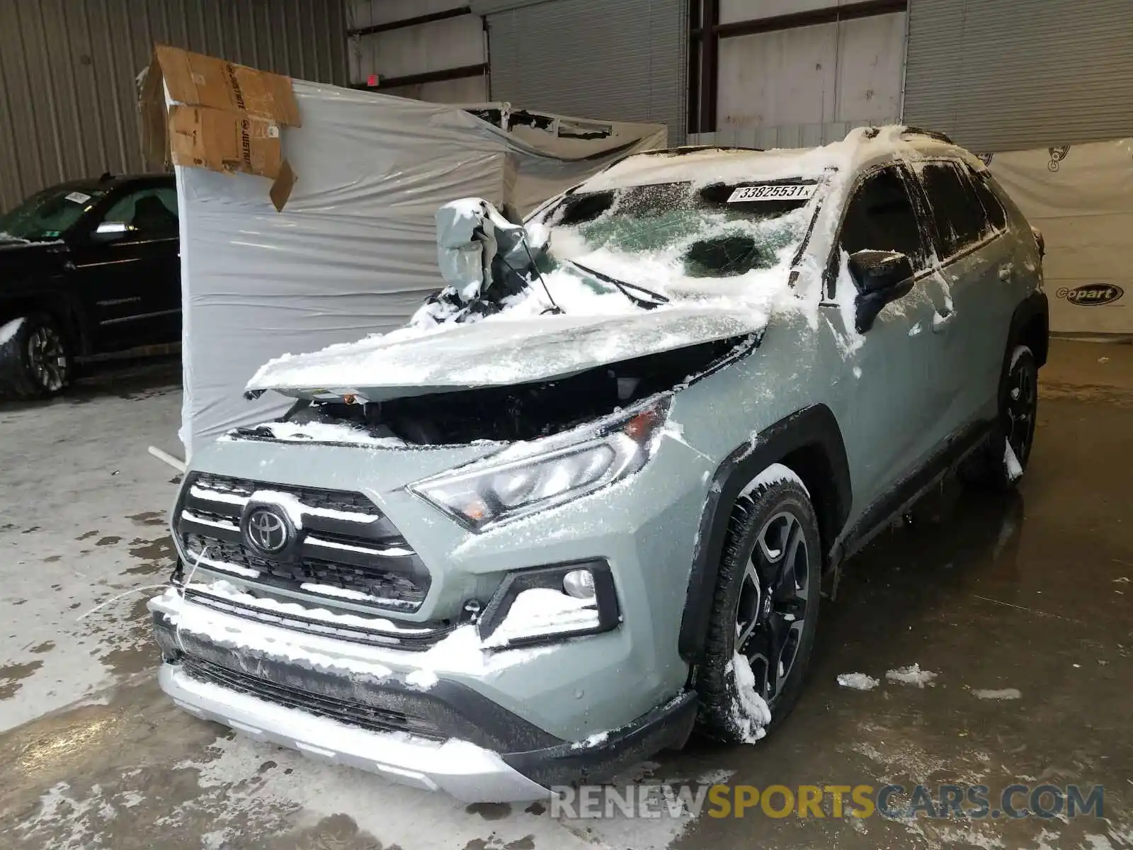 2 Photograph of a damaged car 2T3J1RFV2KW019558 TOYOTA RAV4 2019