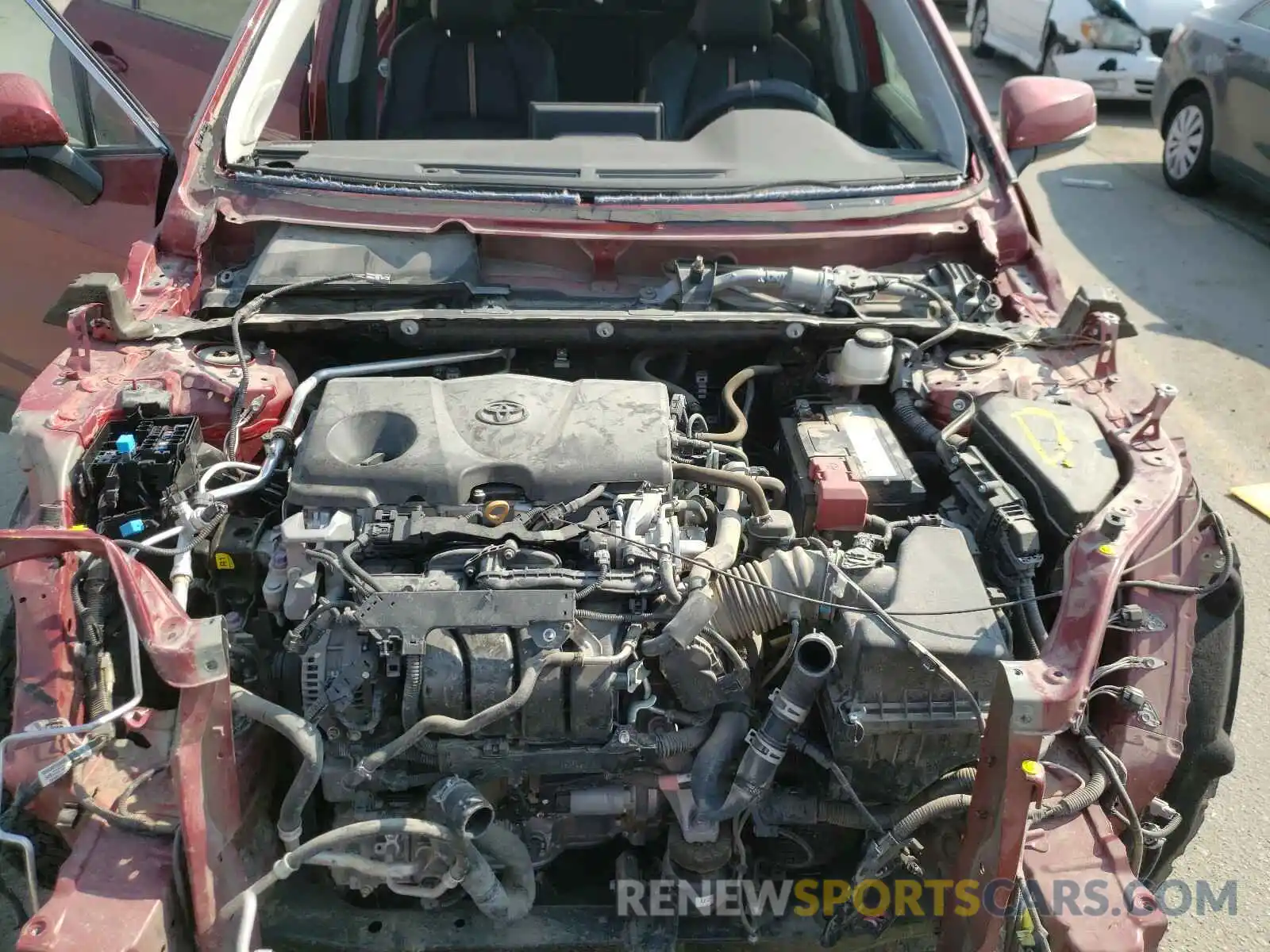 7 Photograph of a damaged car 2T3J1RFV2KW023447 TOYOTA RAV4 2019