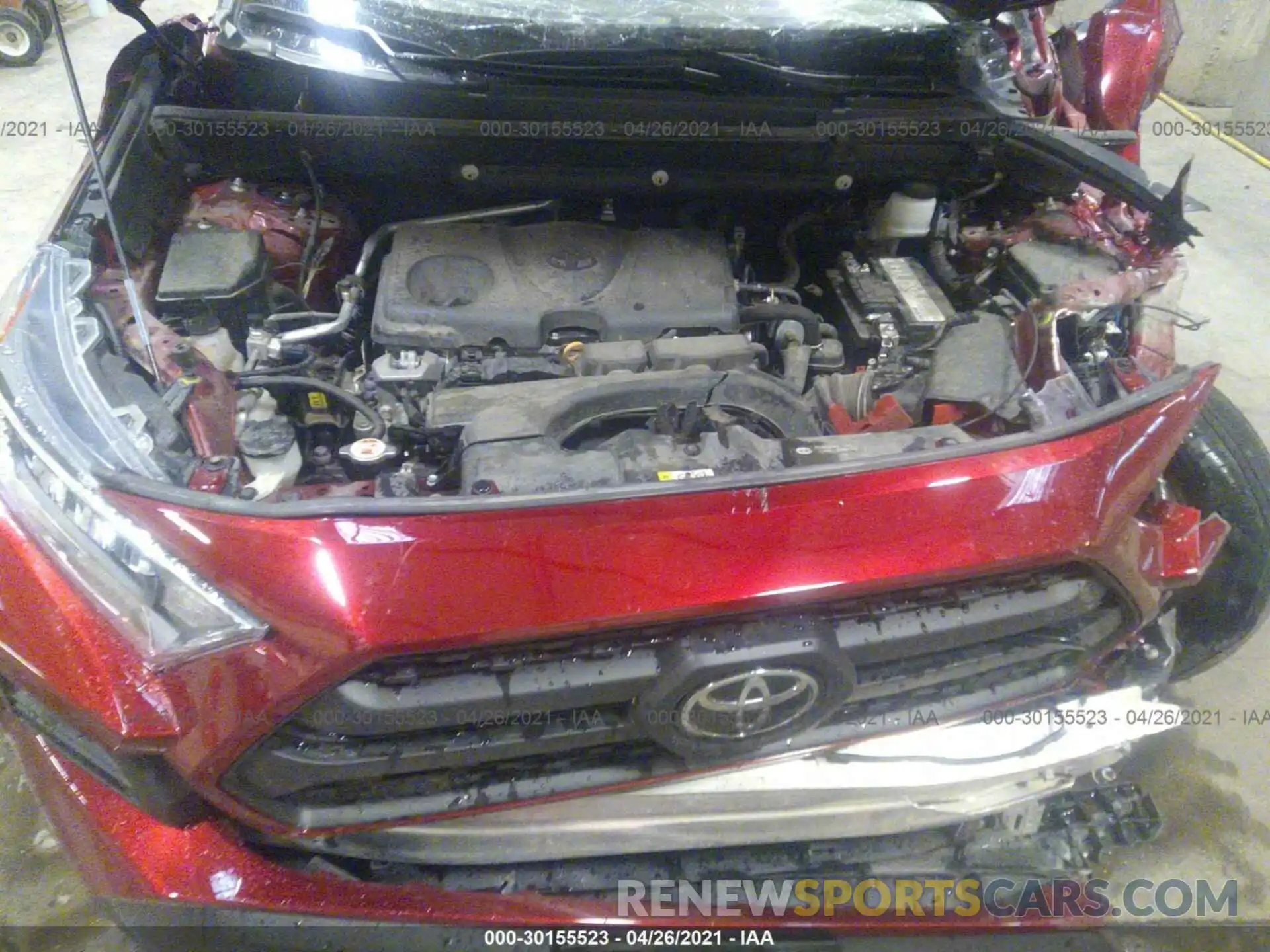 10 Photograph of a damaged car 2T3J1RFV2KW024243 TOYOTA RAV4 2019