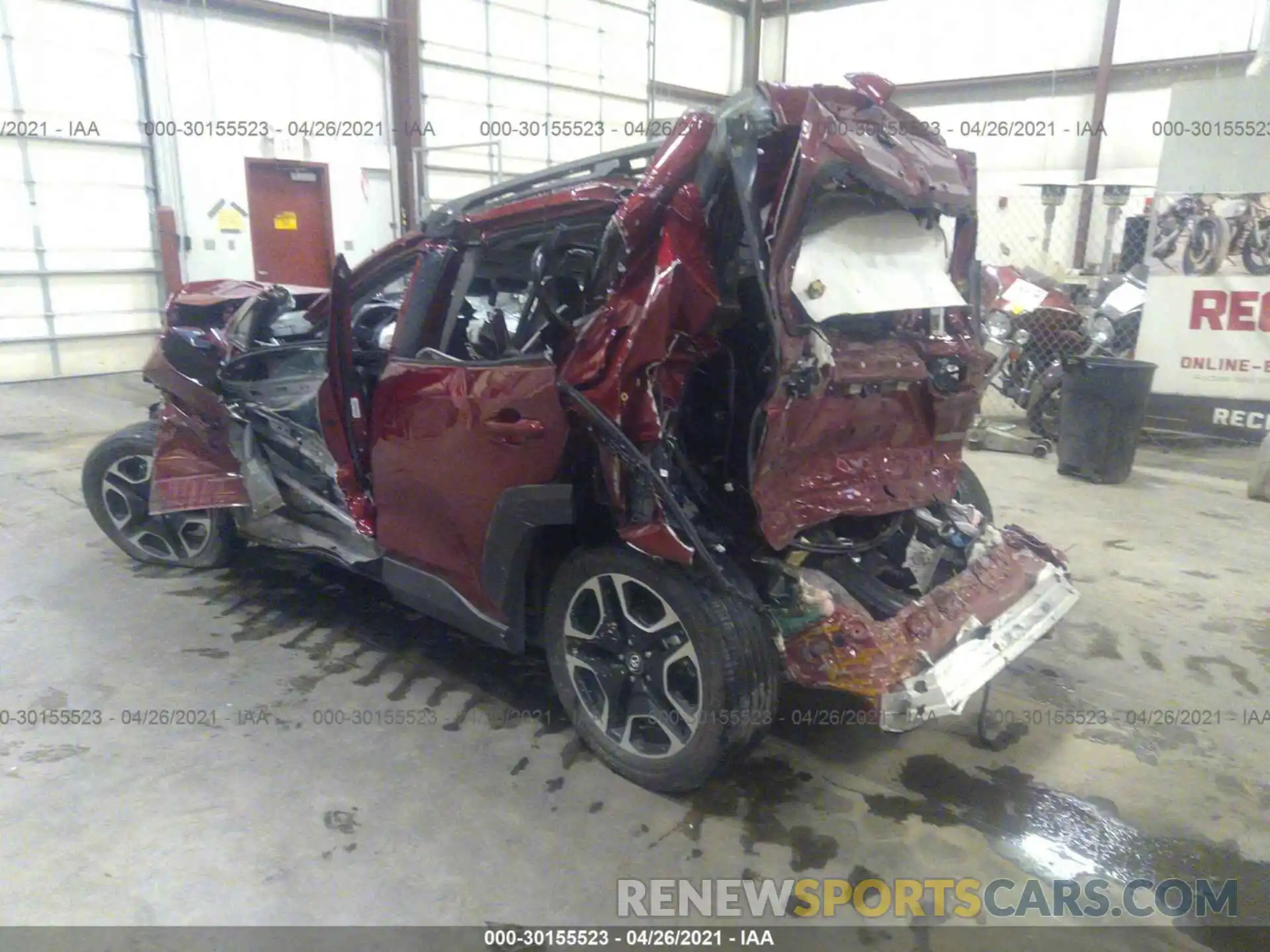 3 Photograph of a damaged car 2T3J1RFV2KW024243 TOYOTA RAV4 2019