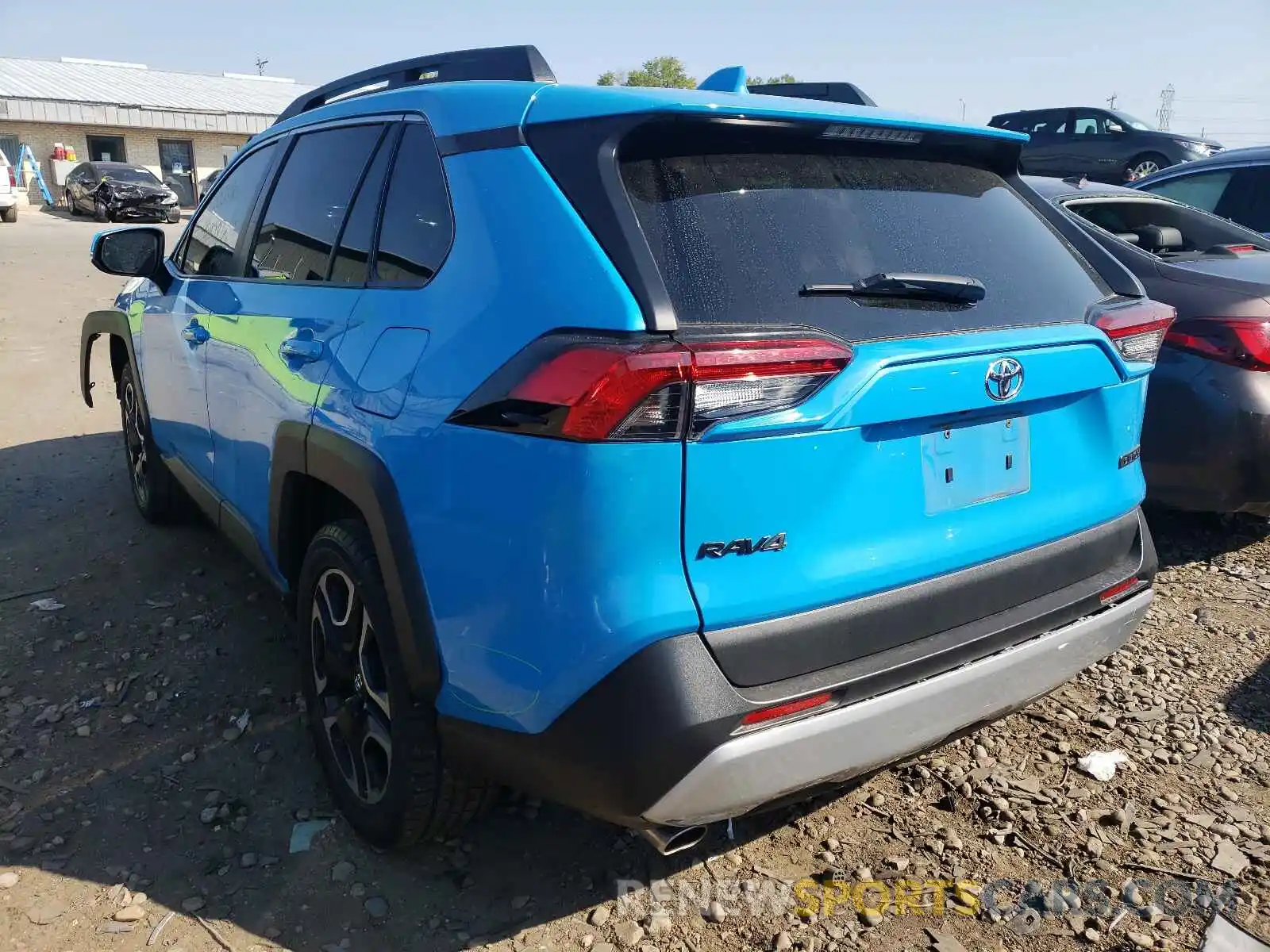 3 Photograph of a damaged car 2T3J1RFV2KW028700 TOYOTA RAV4 2019