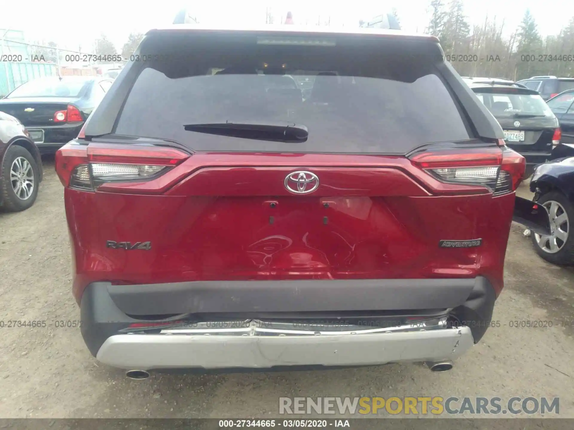 6 Photograph of a damaged car 2T3J1RFV2KW030558 TOYOTA RAV4 2019