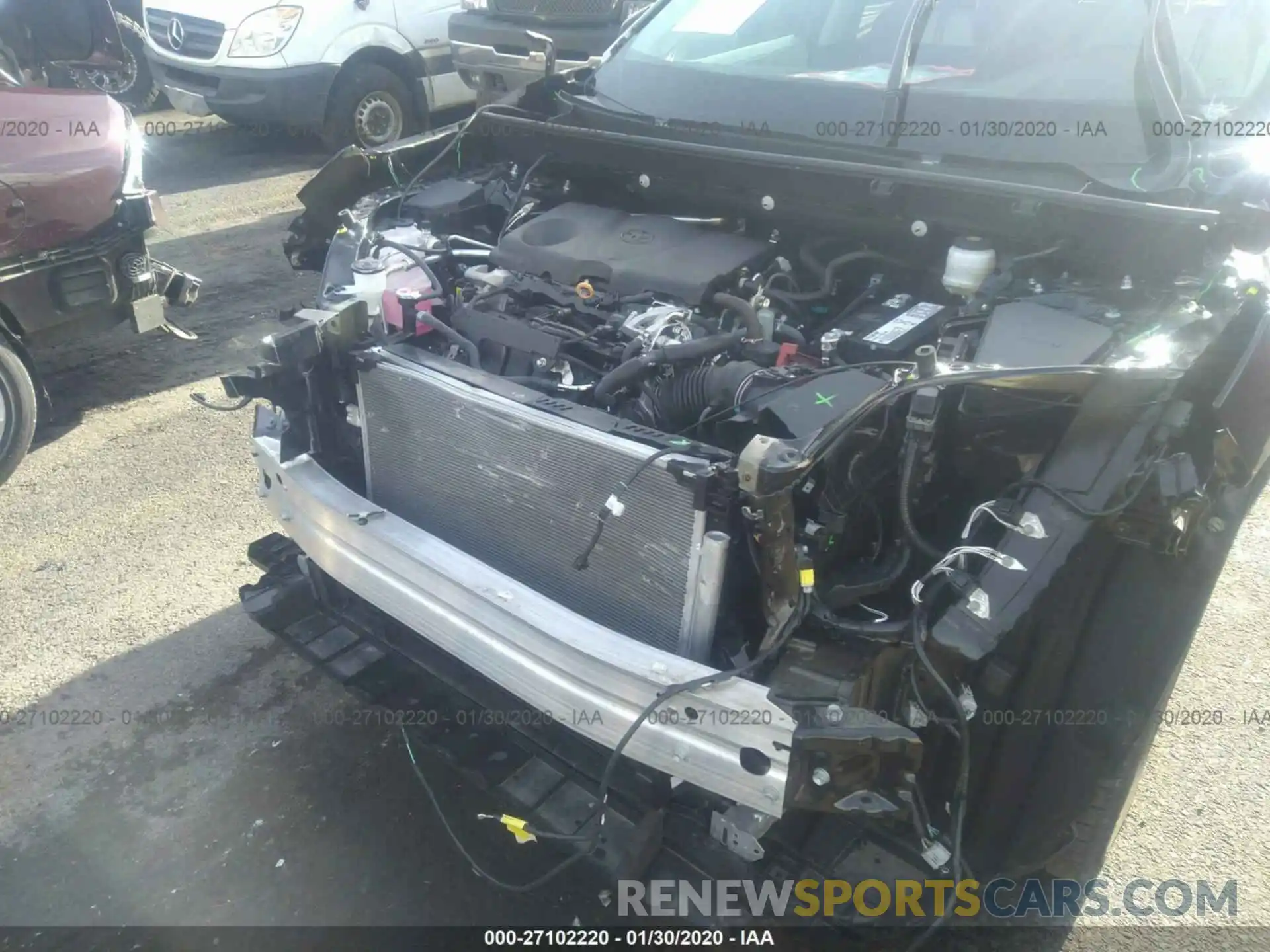 6 Photograph of a damaged car 2T3J1RFV2KW031810 TOYOTA RAV4 2019