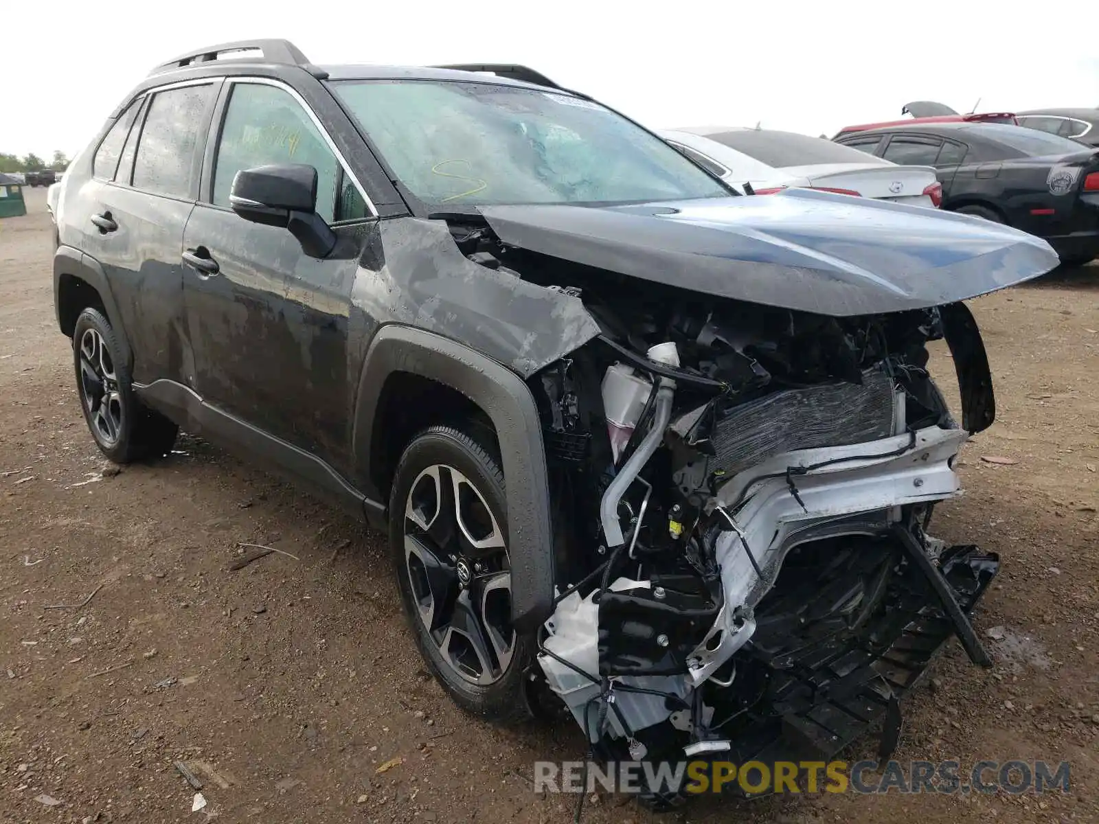 1 Photograph of a damaged car 2T3J1RFV2KW032519 TOYOTA RAV4 2019