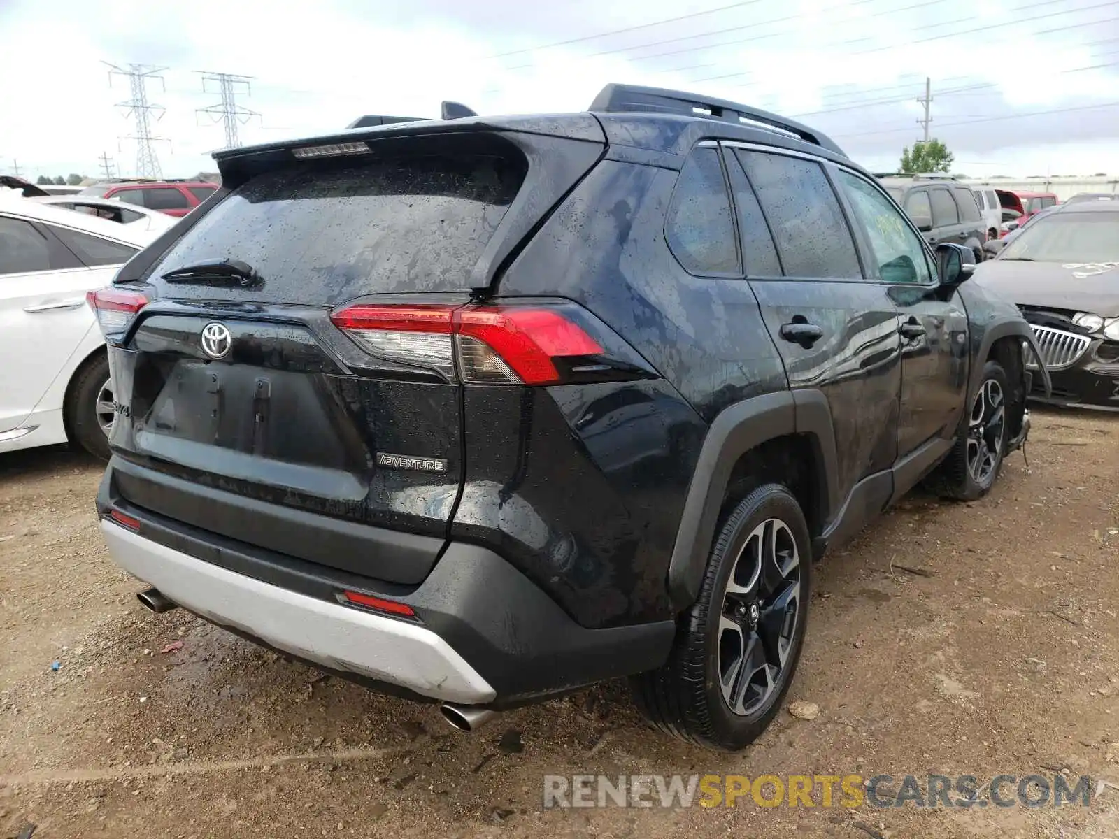 4 Photograph of a damaged car 2T3J1RFV2KW032519 TOYOTA RAV4 2019