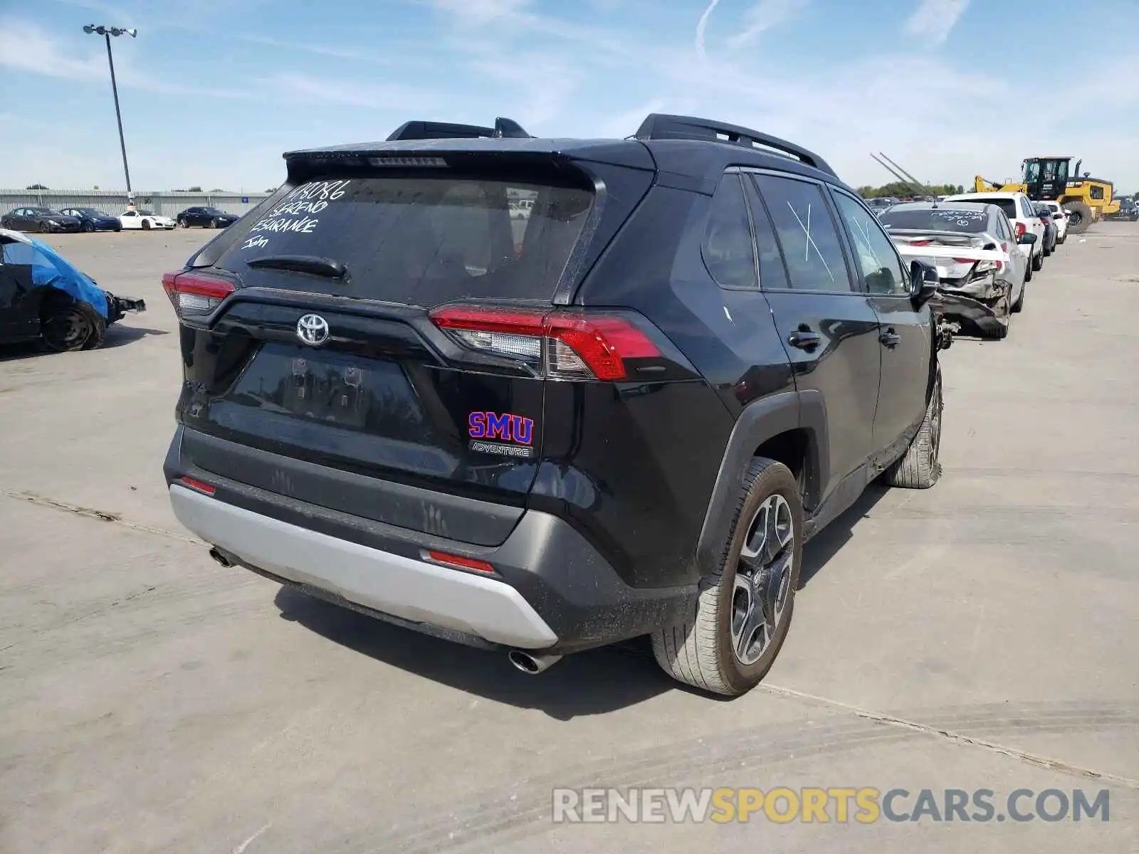 4 Photograph of a damaged car 2T3J1RFV2KW051538 TOYOTA RAV4 2019