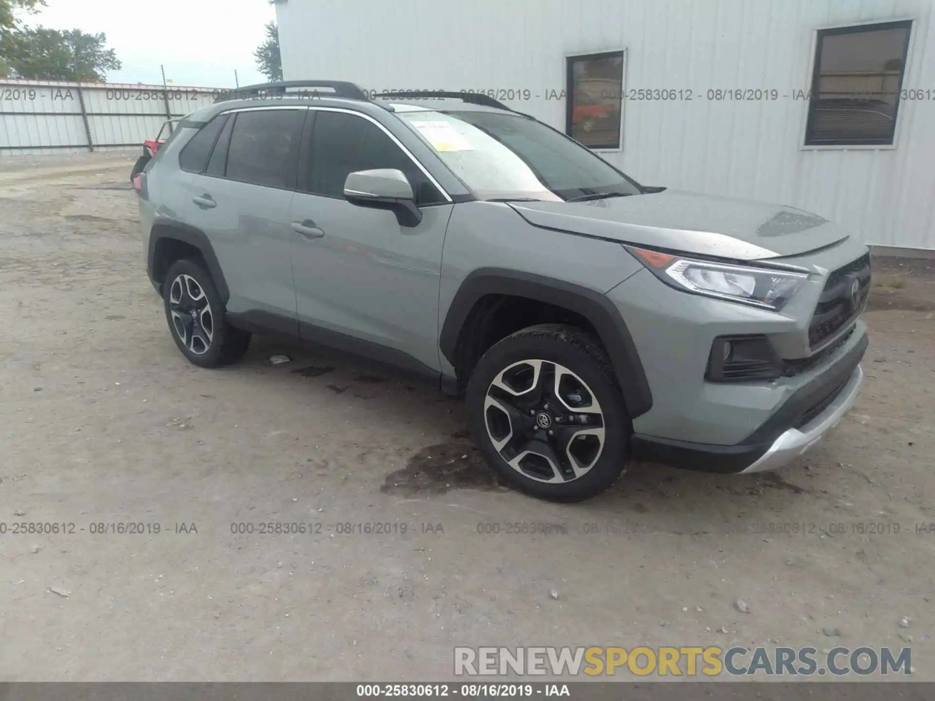 1 Photograph of a damaged car 2T3J1RFV3KC006514 TOYOTA RAV4 2019