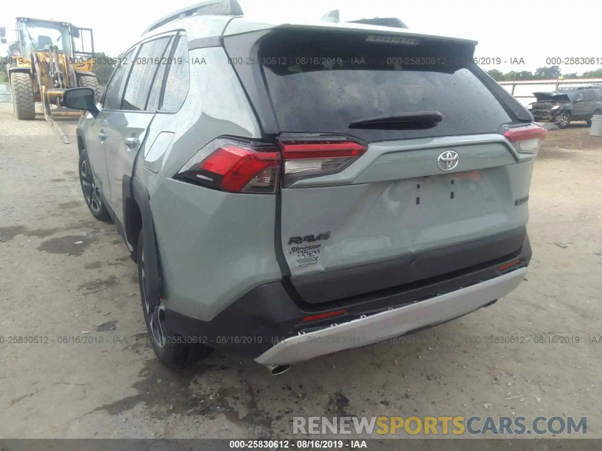 6 Photograph of a damaged car 2T3J1RFV3KC006514 TOYOTA RAV4 2019