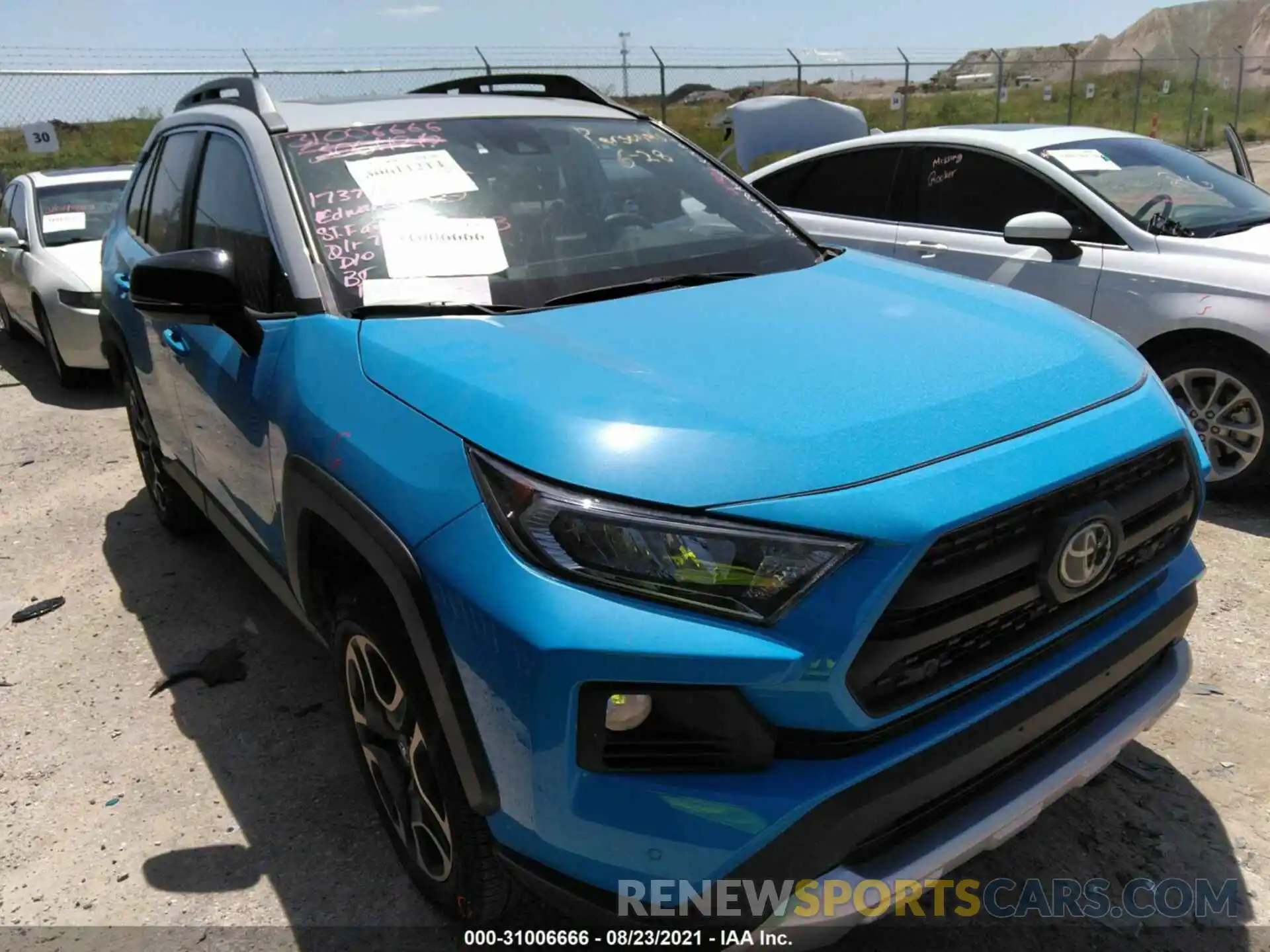 1 Photograph of a damaged car 2T3J1RFV3KC014600 TOYOTA RAV4 2019