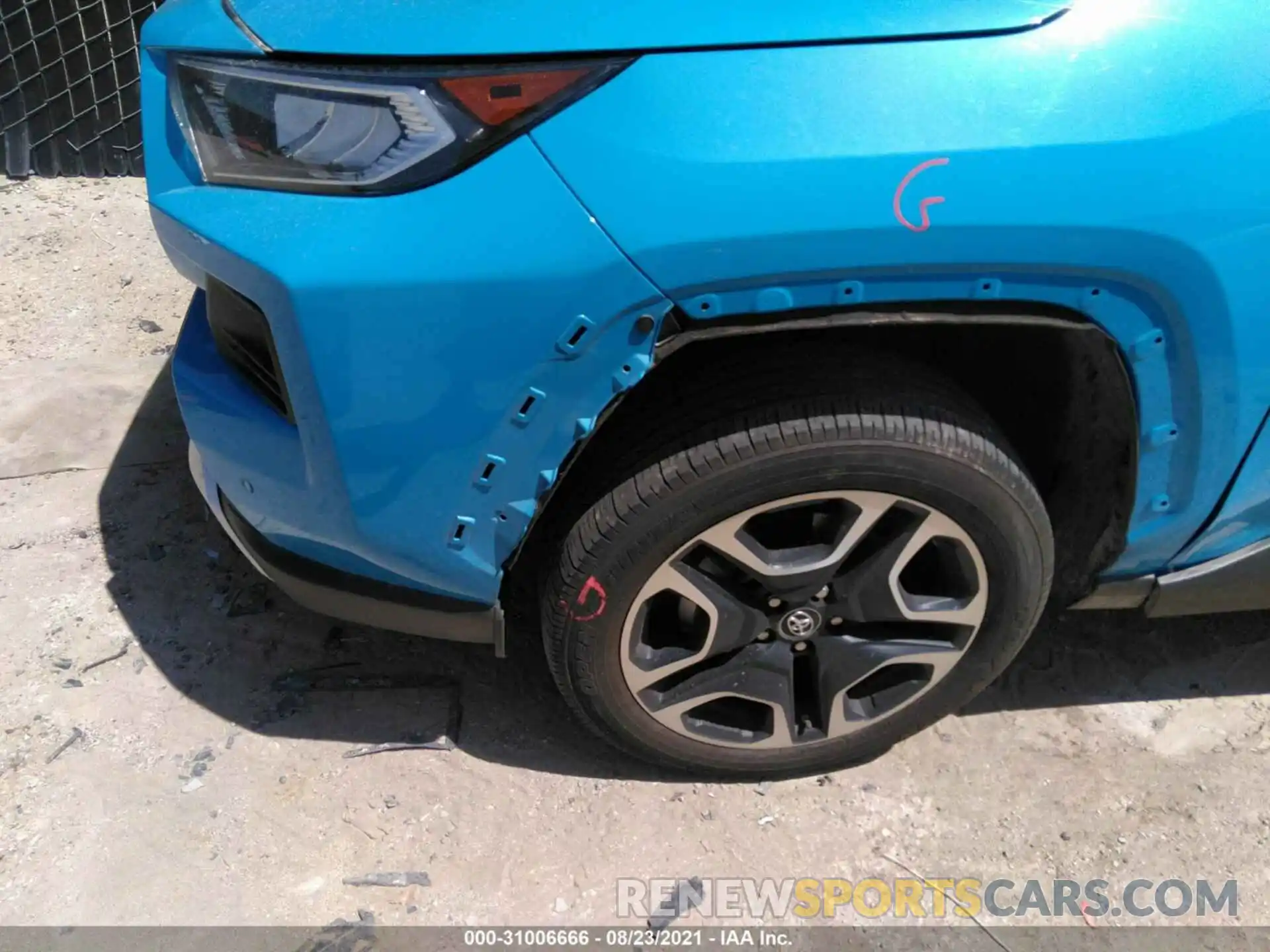 12 Фотография поврежденного автомобиля 2T3J1RFV3KC014600 TOYOTA RAV4 2019