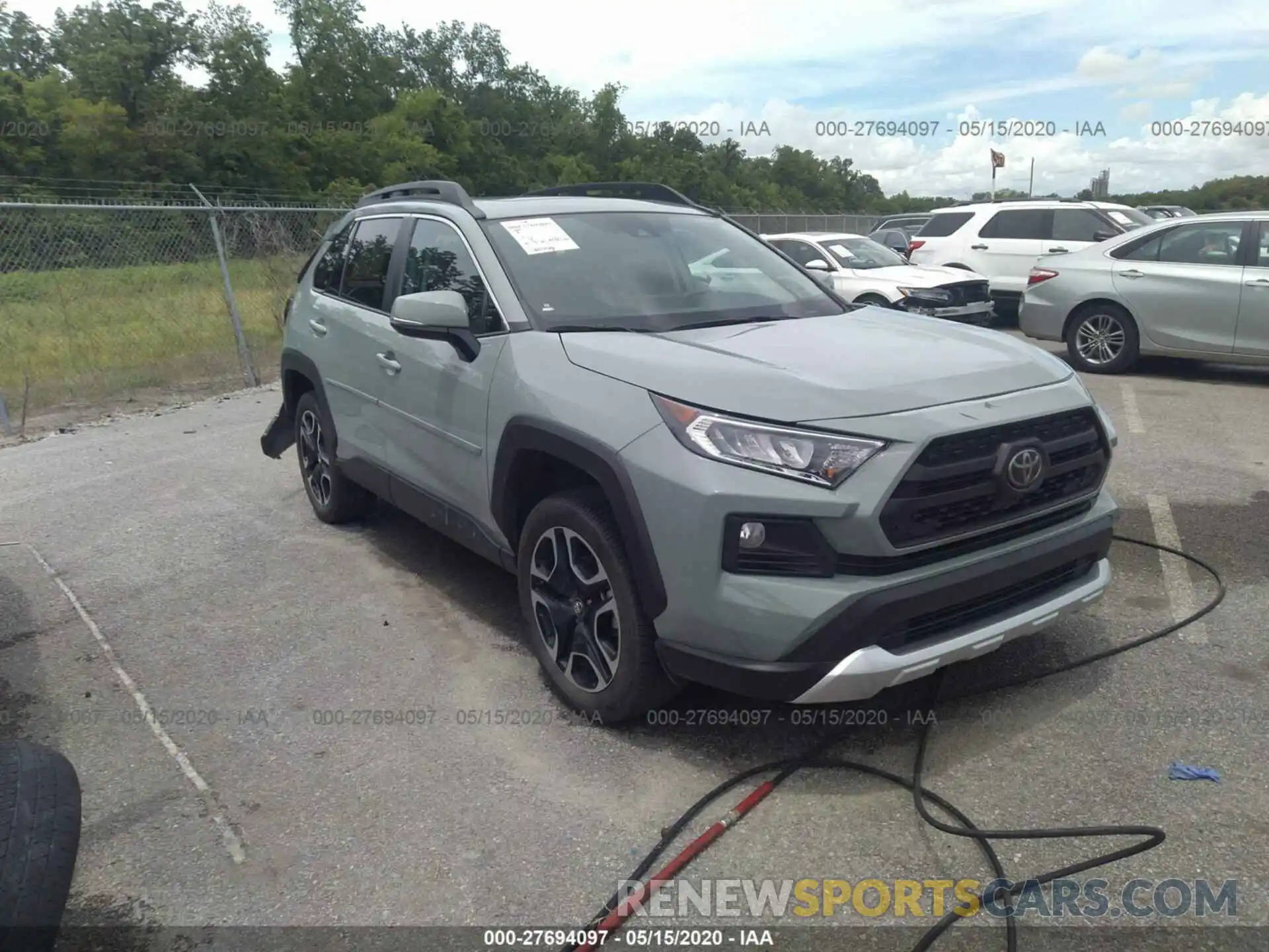 1 Фотография поврежденного автомобиля 2T3J1RFV3KC015178 TOYOTA RAV4 2019