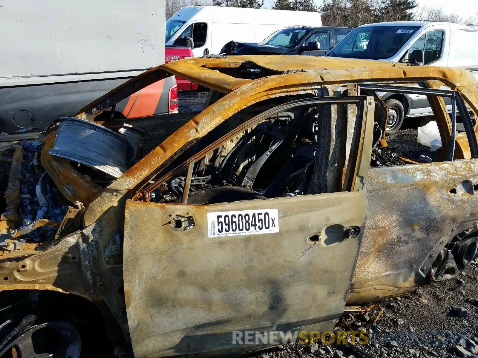 10 Photograph of a damaged car 2T3J1RFV3KC015911 TOYOTA RAV4 2019