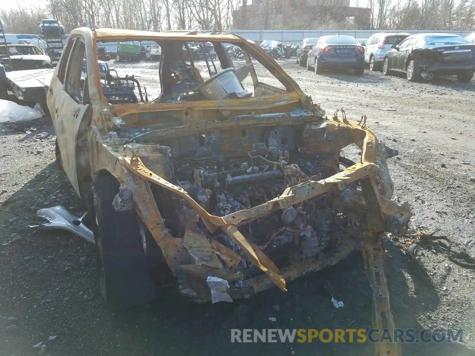 9 Photograph of a damaged car 2T3J1RFV3KC015911 TOYOTA RAV4 2019