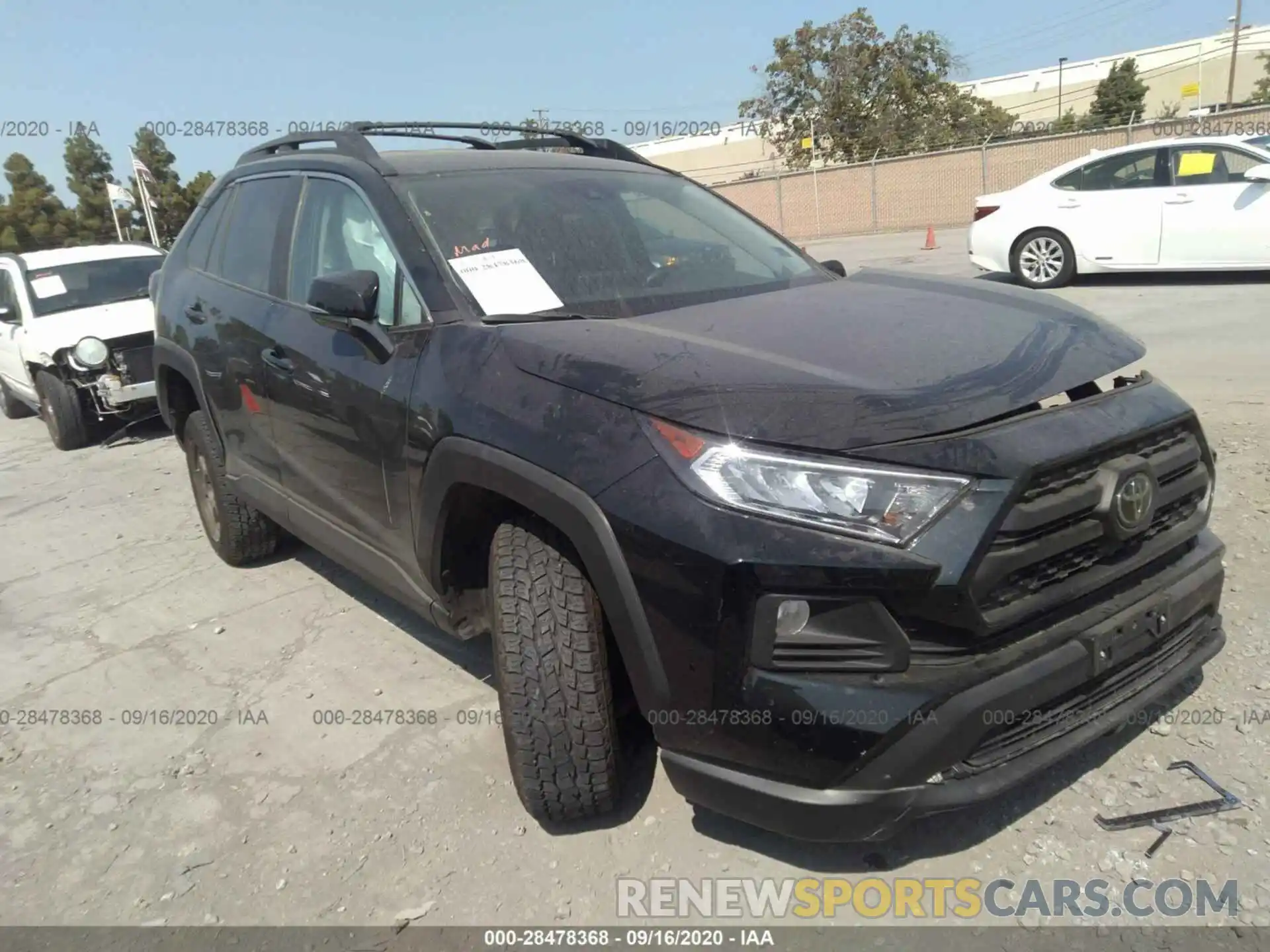 1 Photograph of a damaged car 2T3J1RFV3KC023393 TOYOTA RAV4 2019