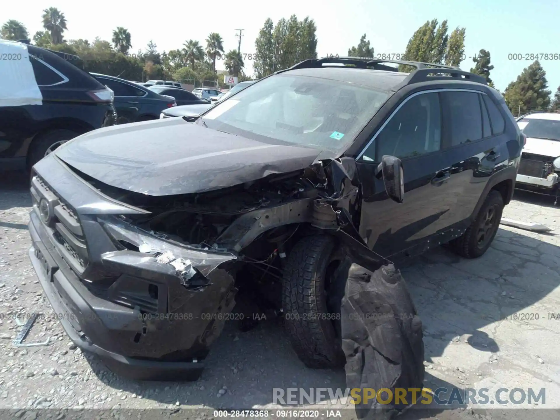 2 Photograph of a damaged car 2T3J1RFV3KC023393 TOYOTA RAV4 2019