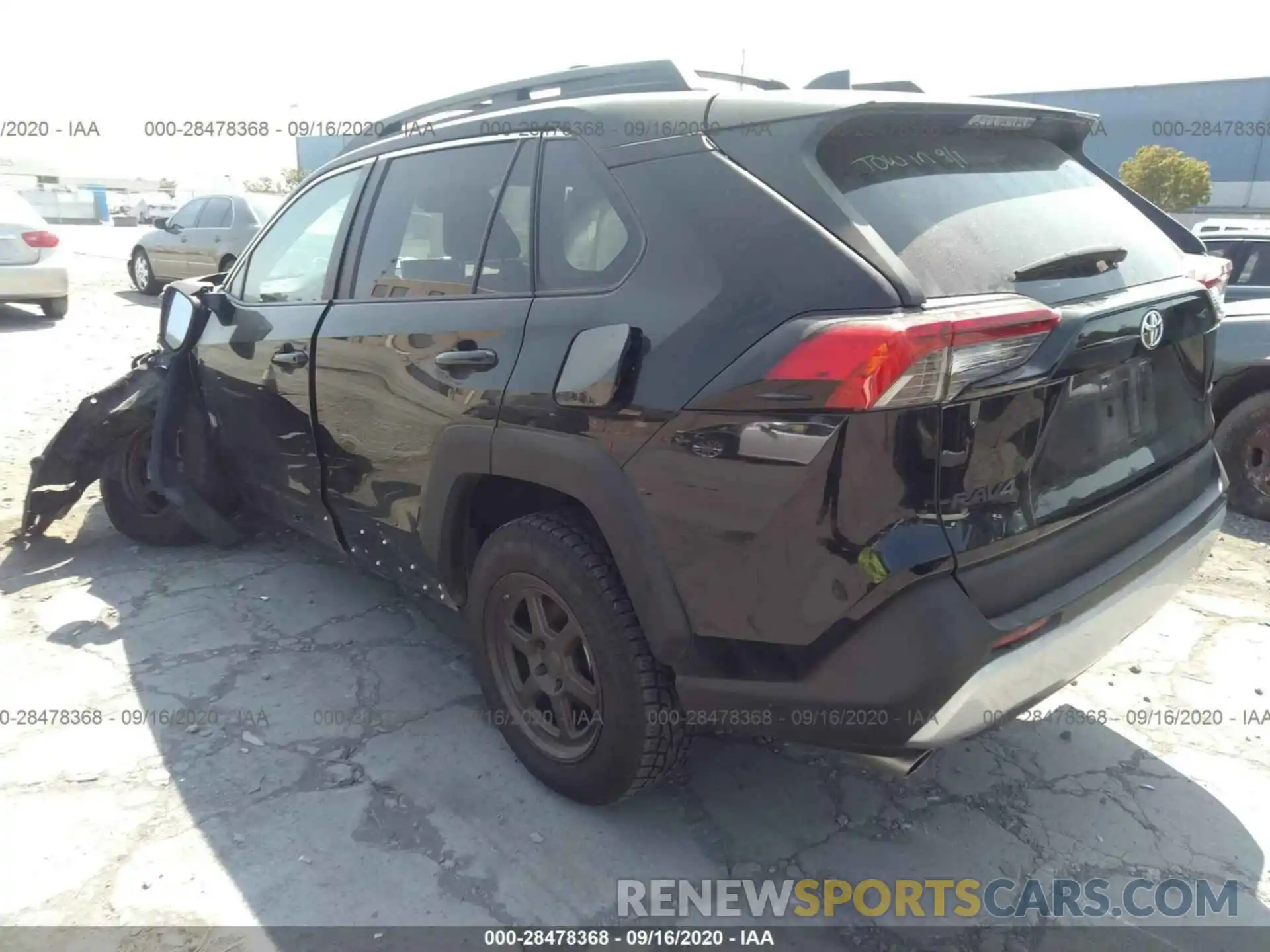 3 Фотография поврежденного автомобиля 2T3J1RFV3KC023393 TOYOTA RAV4 2019