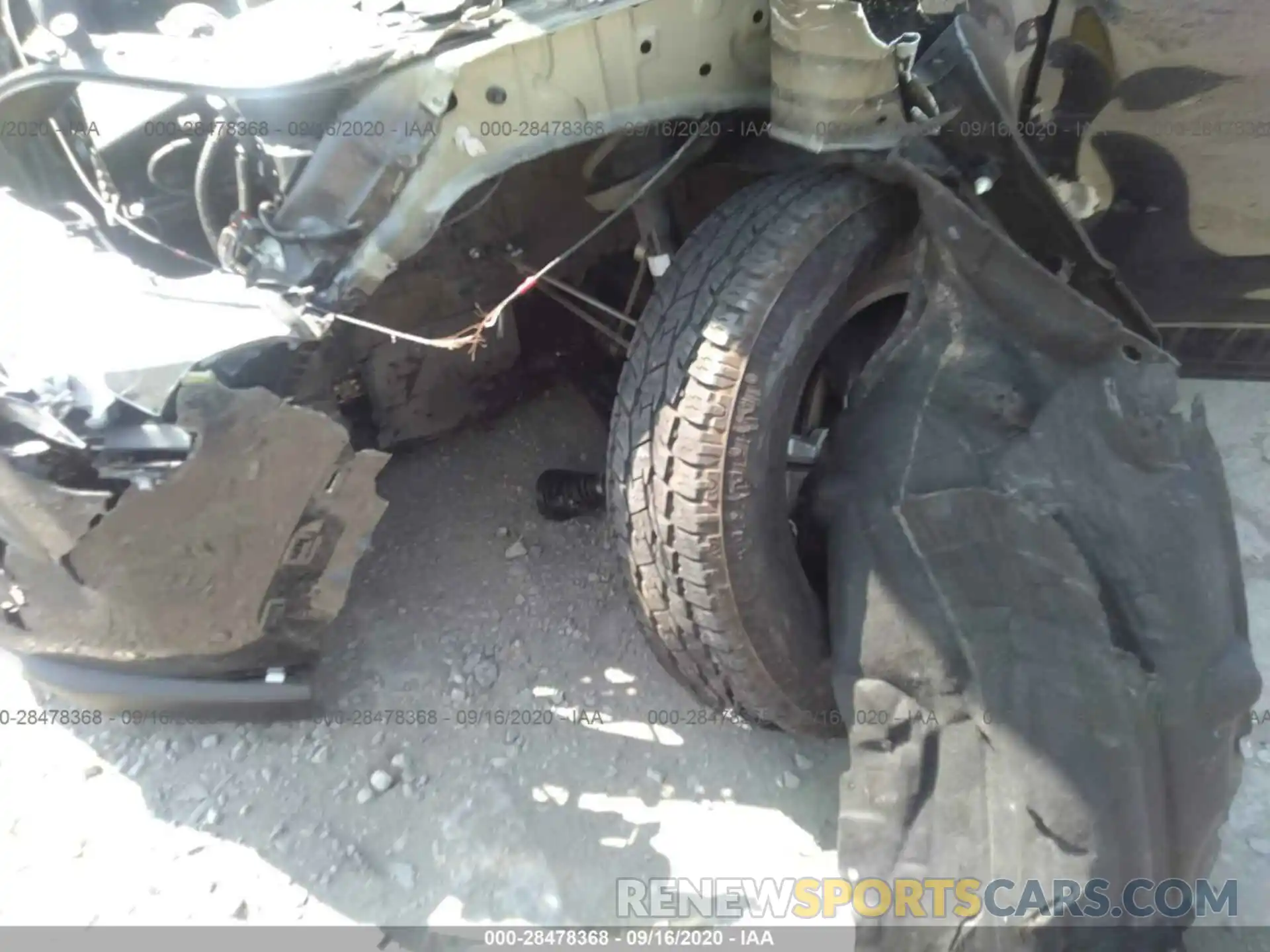 6 Фотография поврежденного автомобиля 2T3J1RFV3KC023393 TOYOTA RAV4 2019