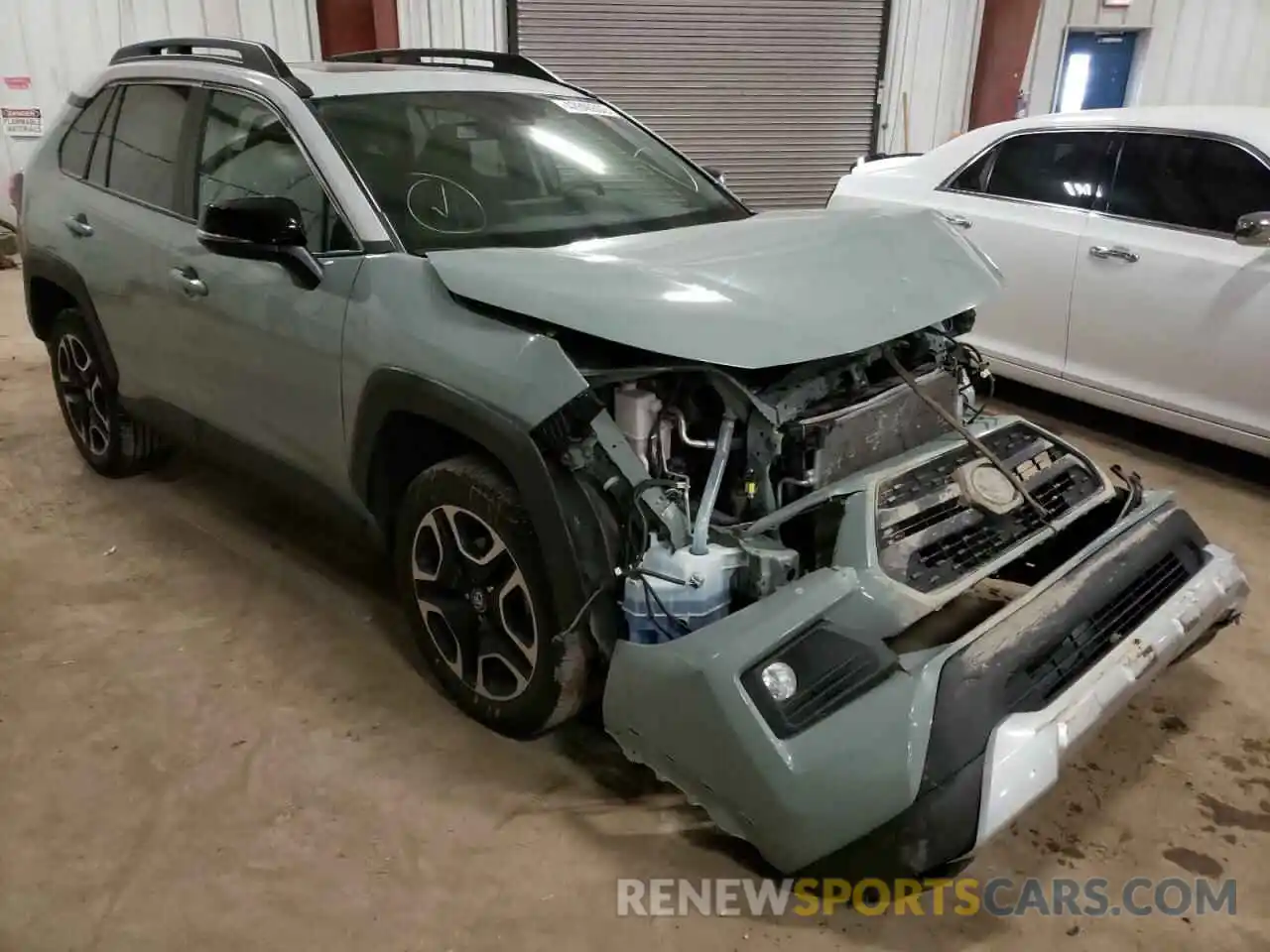 1 Photograph of a damaged car 2T3J1RFV3KC050125 TOYOTA RAV4 2019