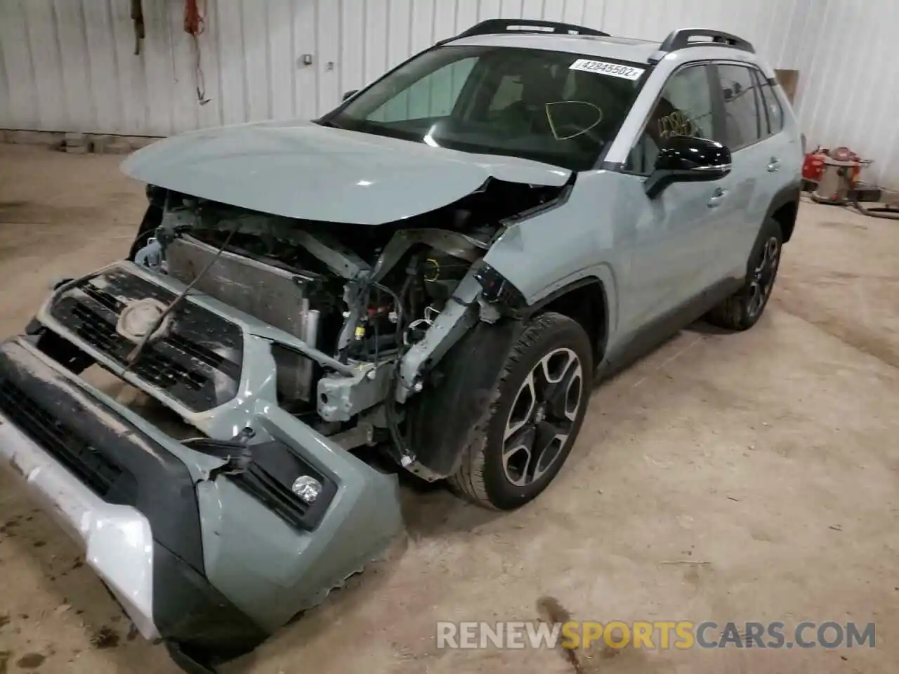 2 Photograph of a damaged car 2T3J1RFV3KC050125 TOYOTA RAV4 2019