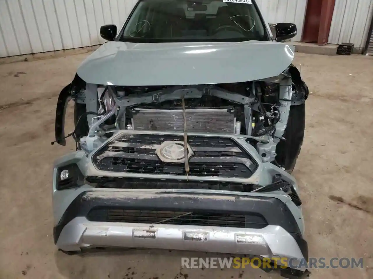 9 Photograph of a damaged car 2T3J1RFV3KC050125 TOYOTA RAV4 2019