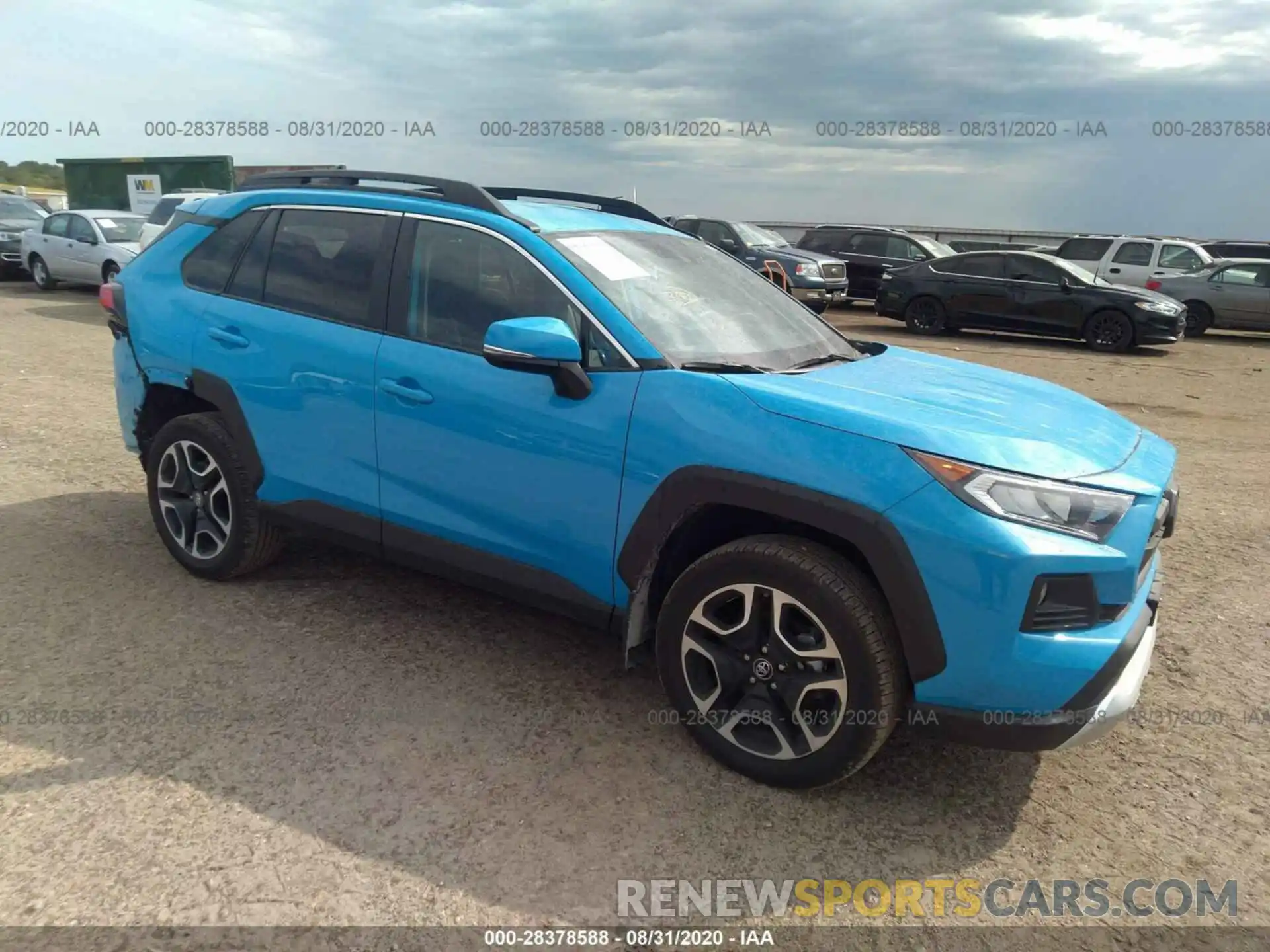 1 Фотография поврежденного автомобиля 2T3J1RFV3KC059195 TOYOTA RAV4 2019