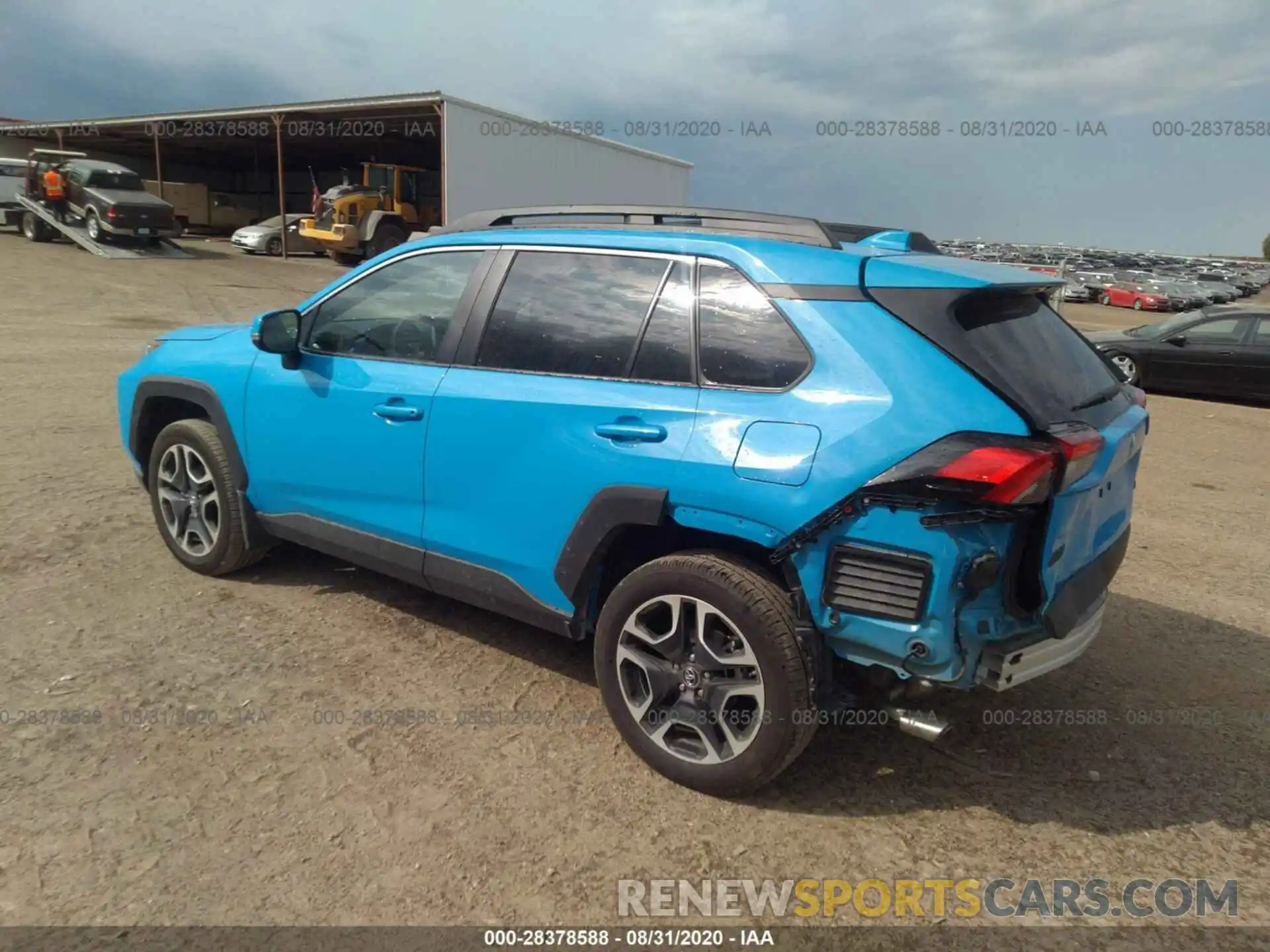 3 Фотография поврежденного автомобиля 2T3J1RFV3KC059195 TOYOTA RAV4 2019