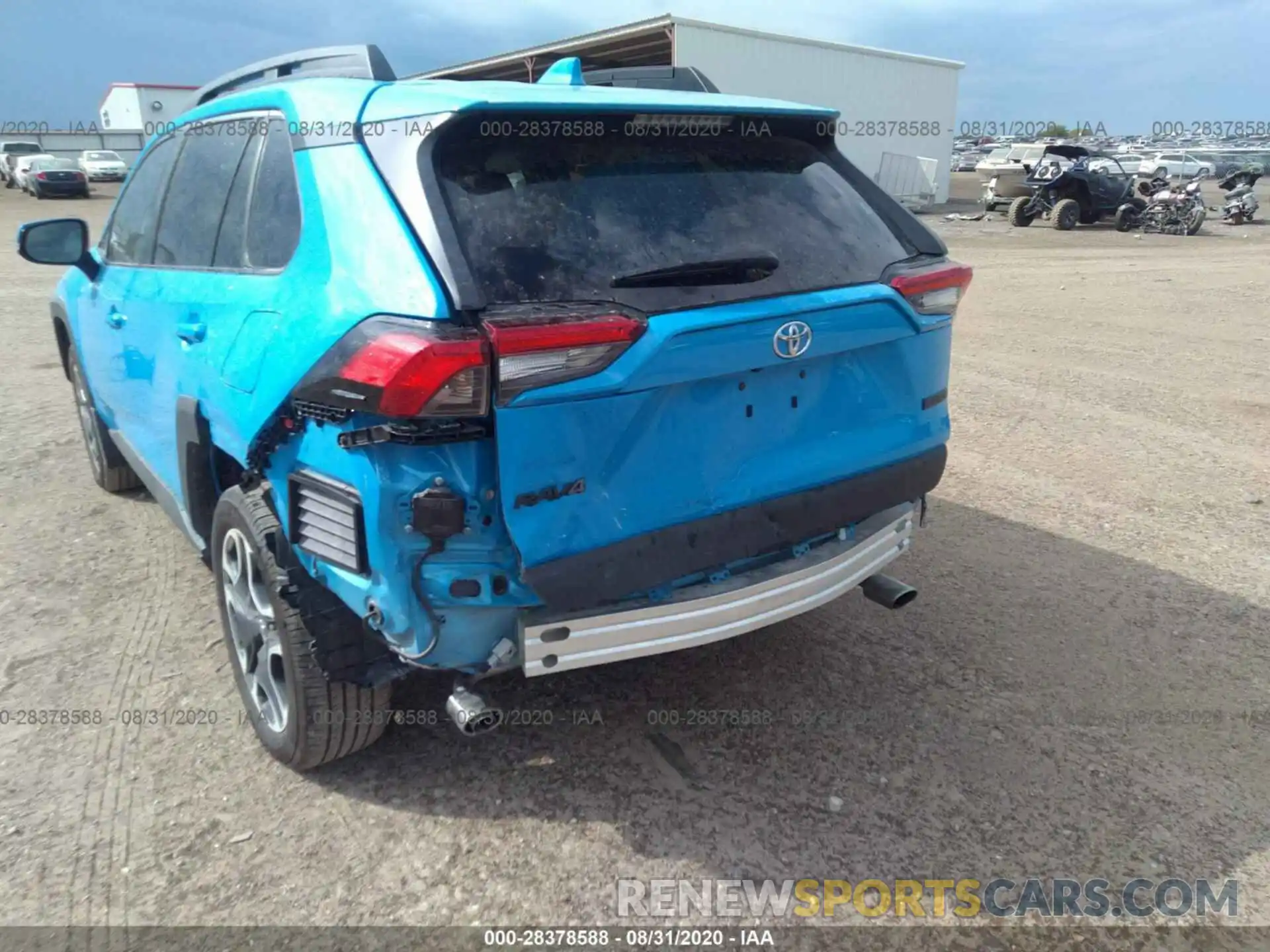 6 Photograph of a damaged car 2T3J1RFV3KC059195 TOYOTA RAV4 2019