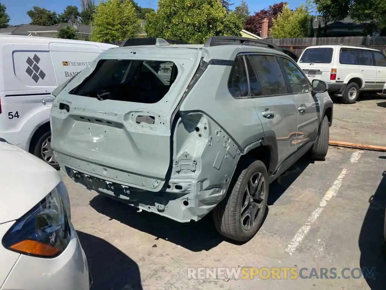 3 Photograph of a damaged car 2T3J1RFV3KW001232 TOYOTA RAV4 2019