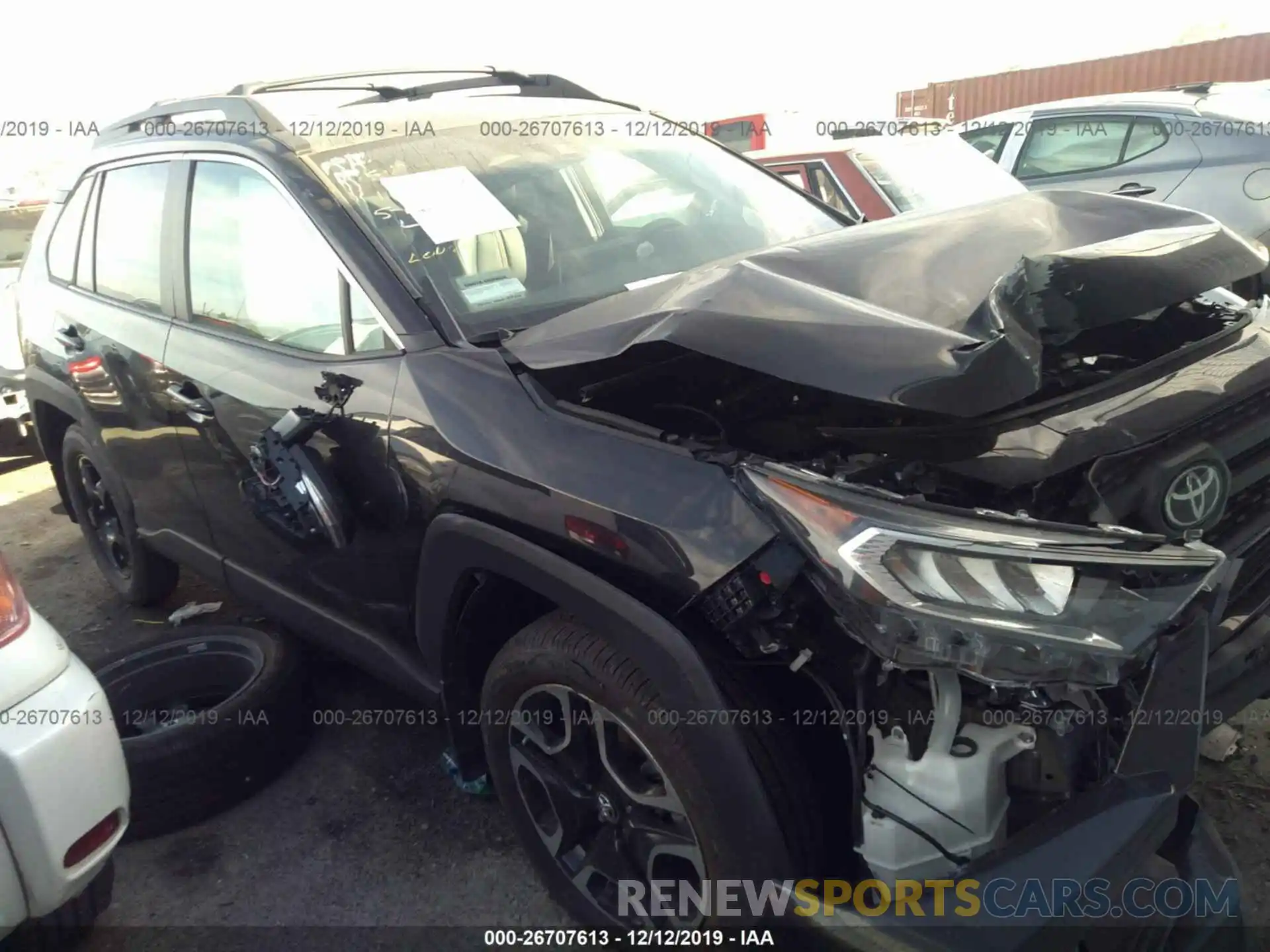 1 Photograph of a damaged car 2T3J1RFV3KW006219 TOYOTA RAV4 2019