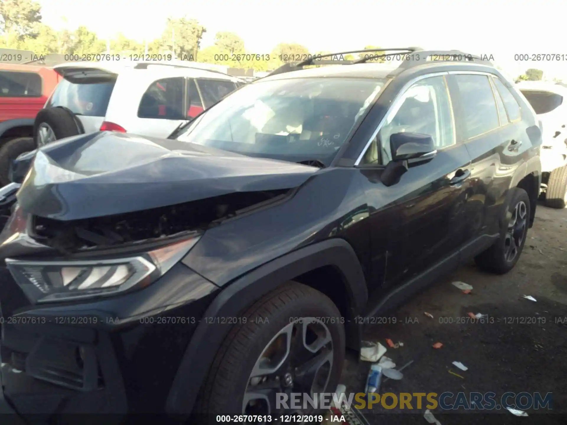 2 Фотография поврежденного автомобиля 2T3J1RFV3KW006219 TOYOTA RAV4 2019