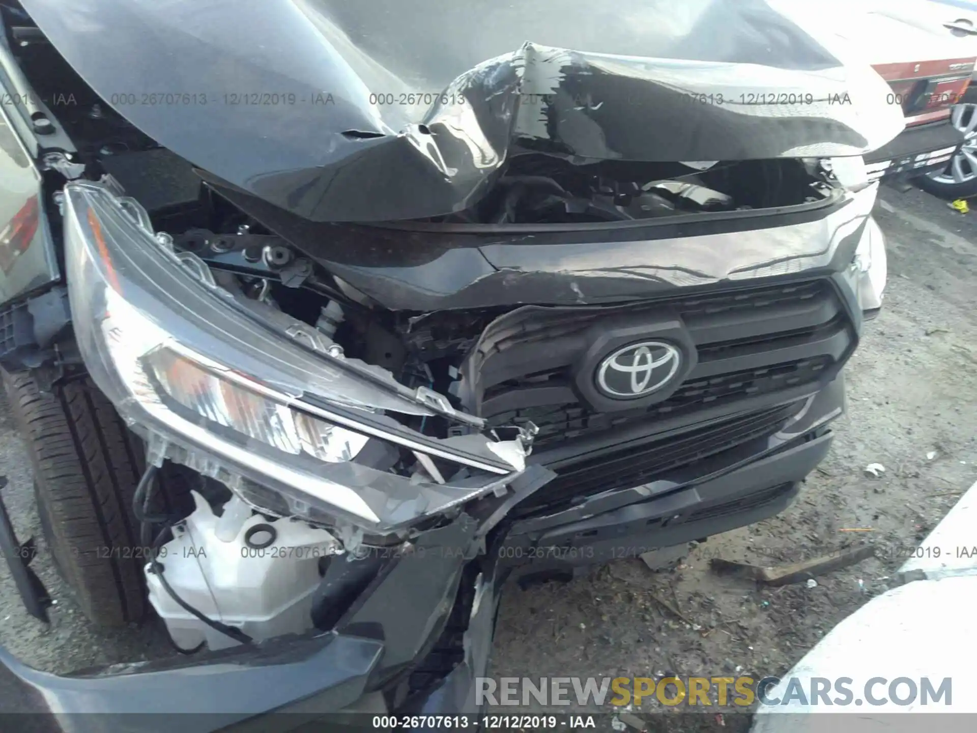 6 Photograph of a damaged car 2T3J1RFV3KW006219 TOYOTA RAV4 2019