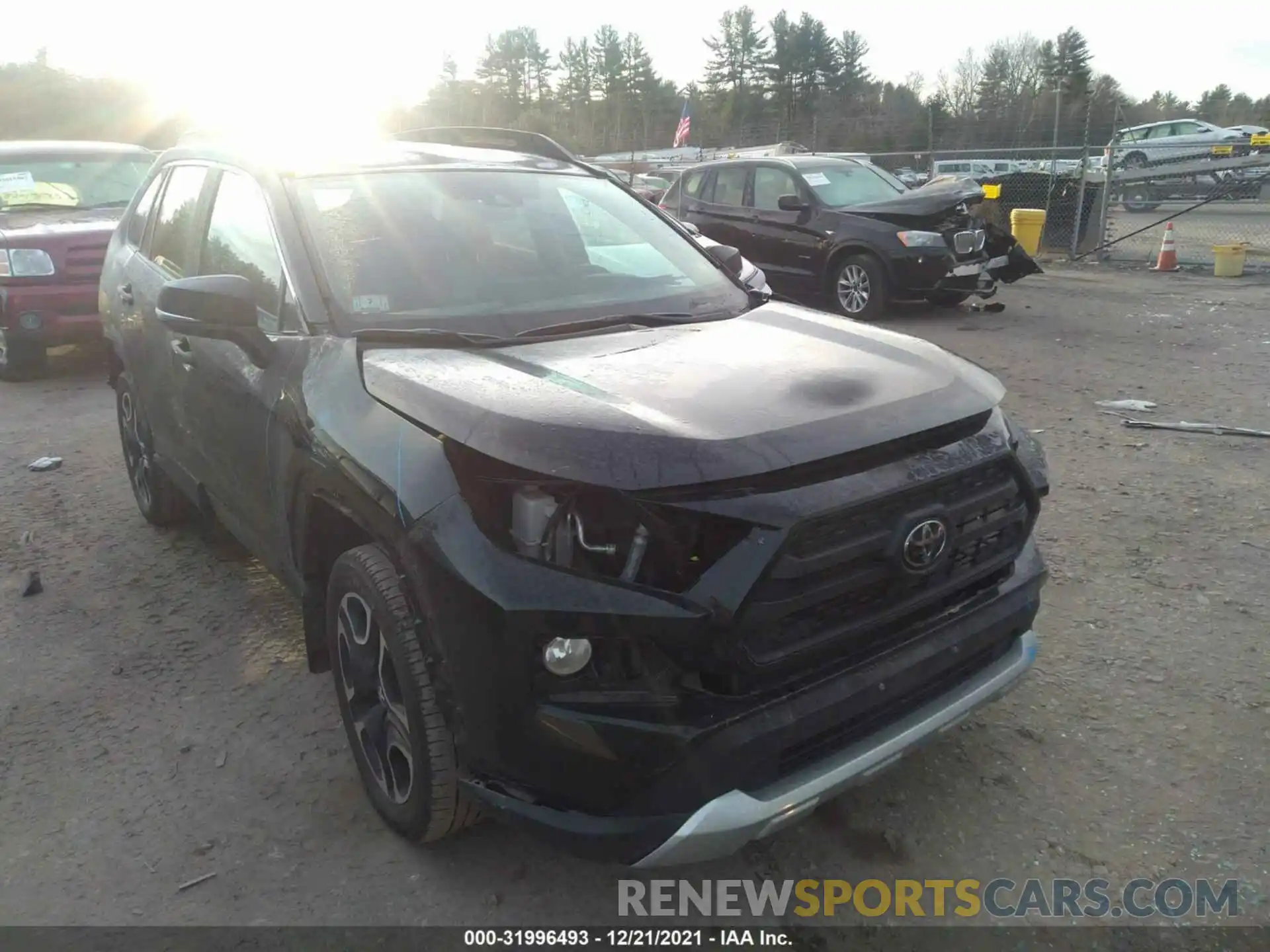 1 Photograph of a damaged car 2T3J1RFV3KW006379 TOYOTA RAV4 2019