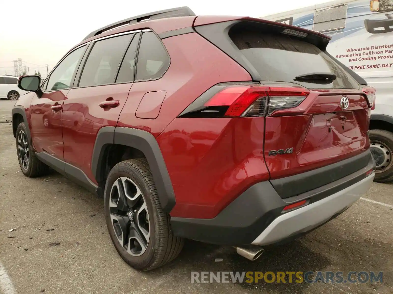 3 Photograph of a damaged car 2T3J1RFV3KW007693 TOYOTA RAV4 2019