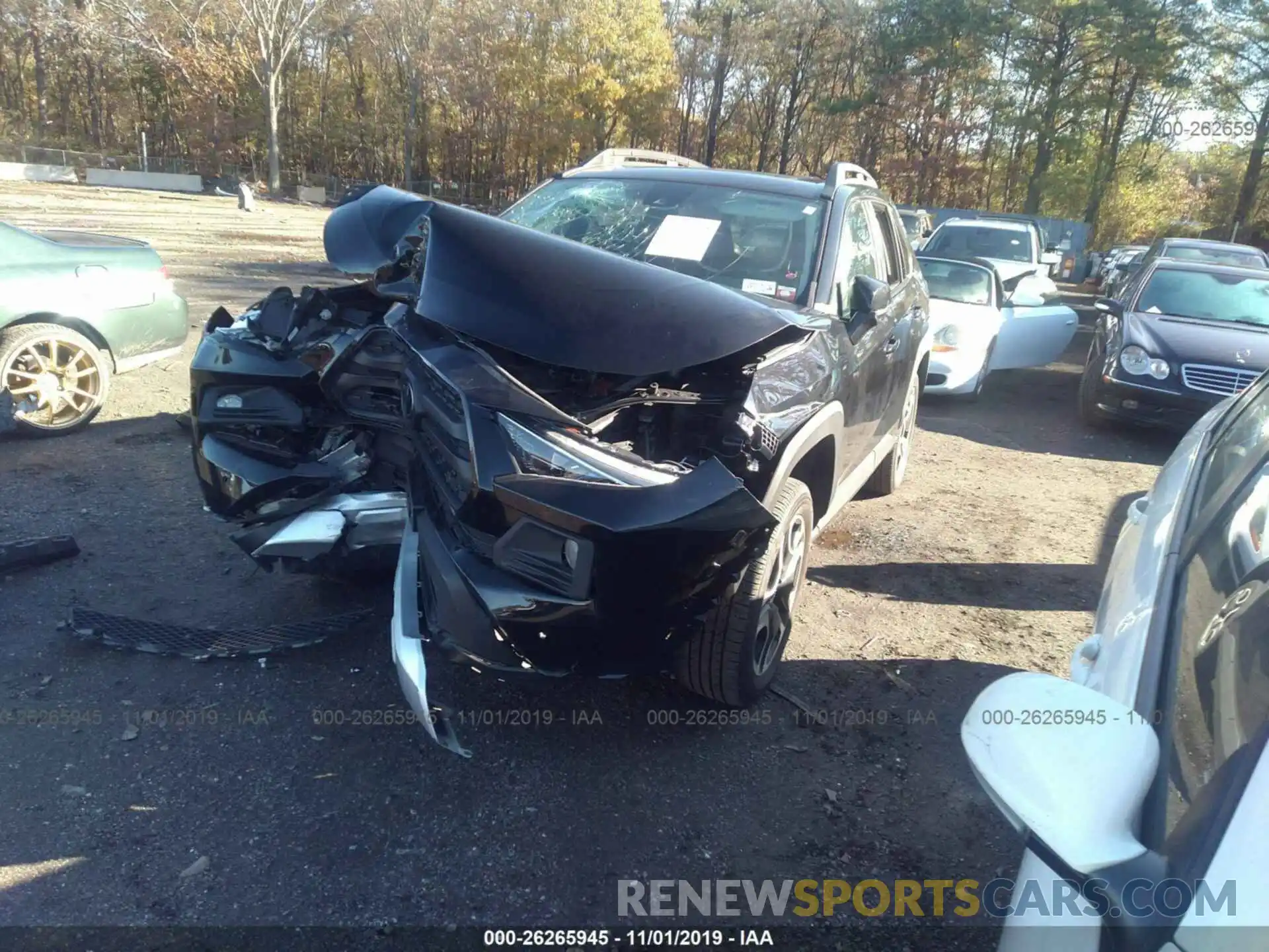 2 Photograph of a damaged car 2T3J1RFV3KW008813 TOYOTA RAV4 2019