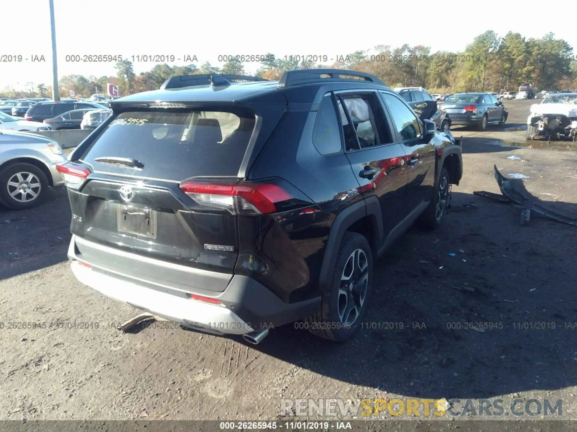 4 Photograph of a damaged car 2T3J1RFV3KW008813 TOYOTA RAV4 2019