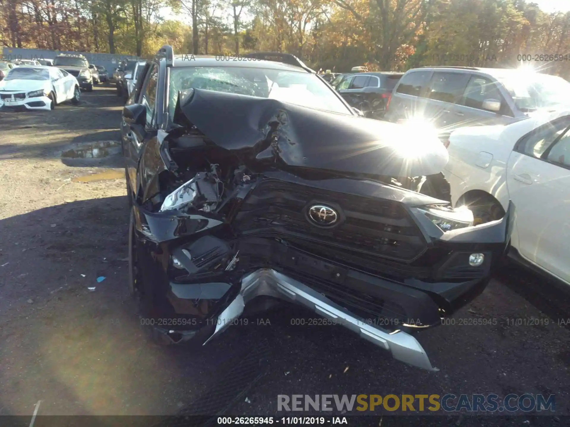 6 Photograph of a damaged car 2T3J1RFV3KW008813 TOYOTA RAV4 2019