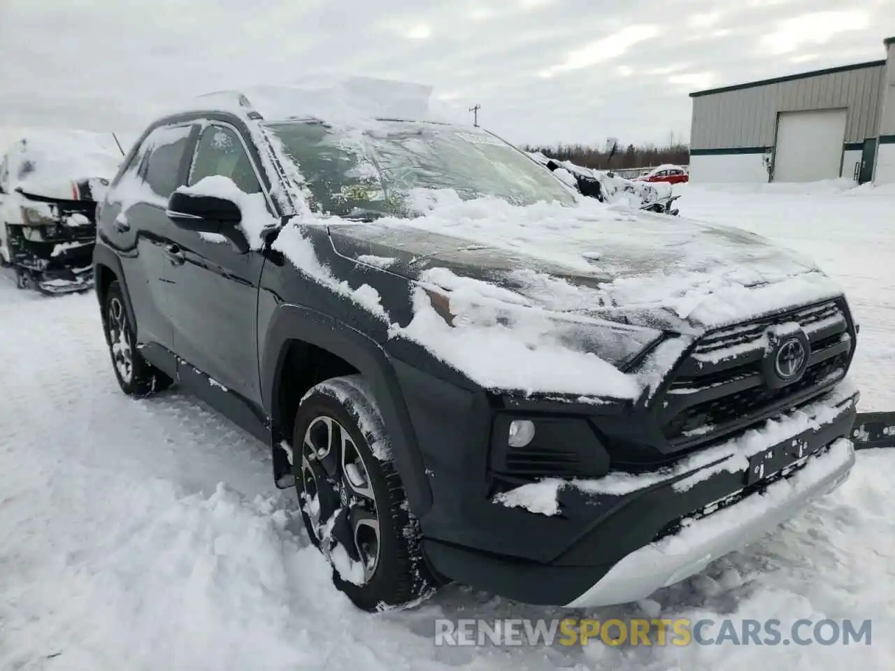 1 Photograph of a damaged car 2T3J1RFV3KW011453 TOYOTA RAV4 2019