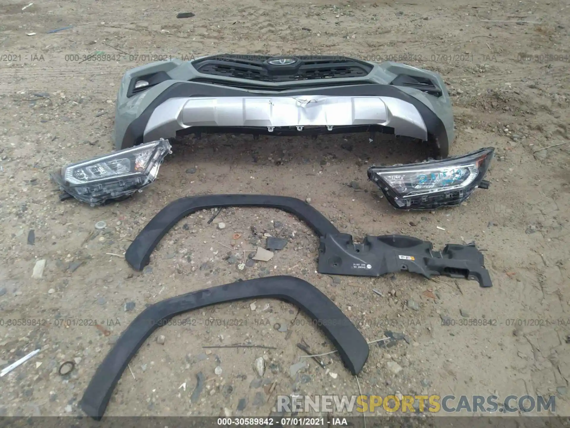 12 Photograph of a damaged car 2T3J1RFV3KW029368 TOYOTA RAV4 2019