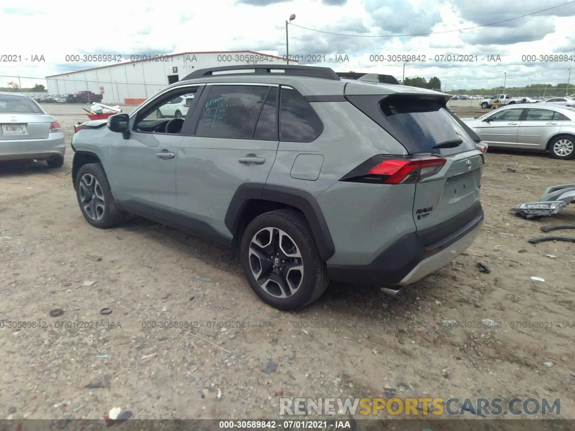 3 Photograph of a damaged car 2T3J1RFV3KW029368 TOYOTA RAV4 2019