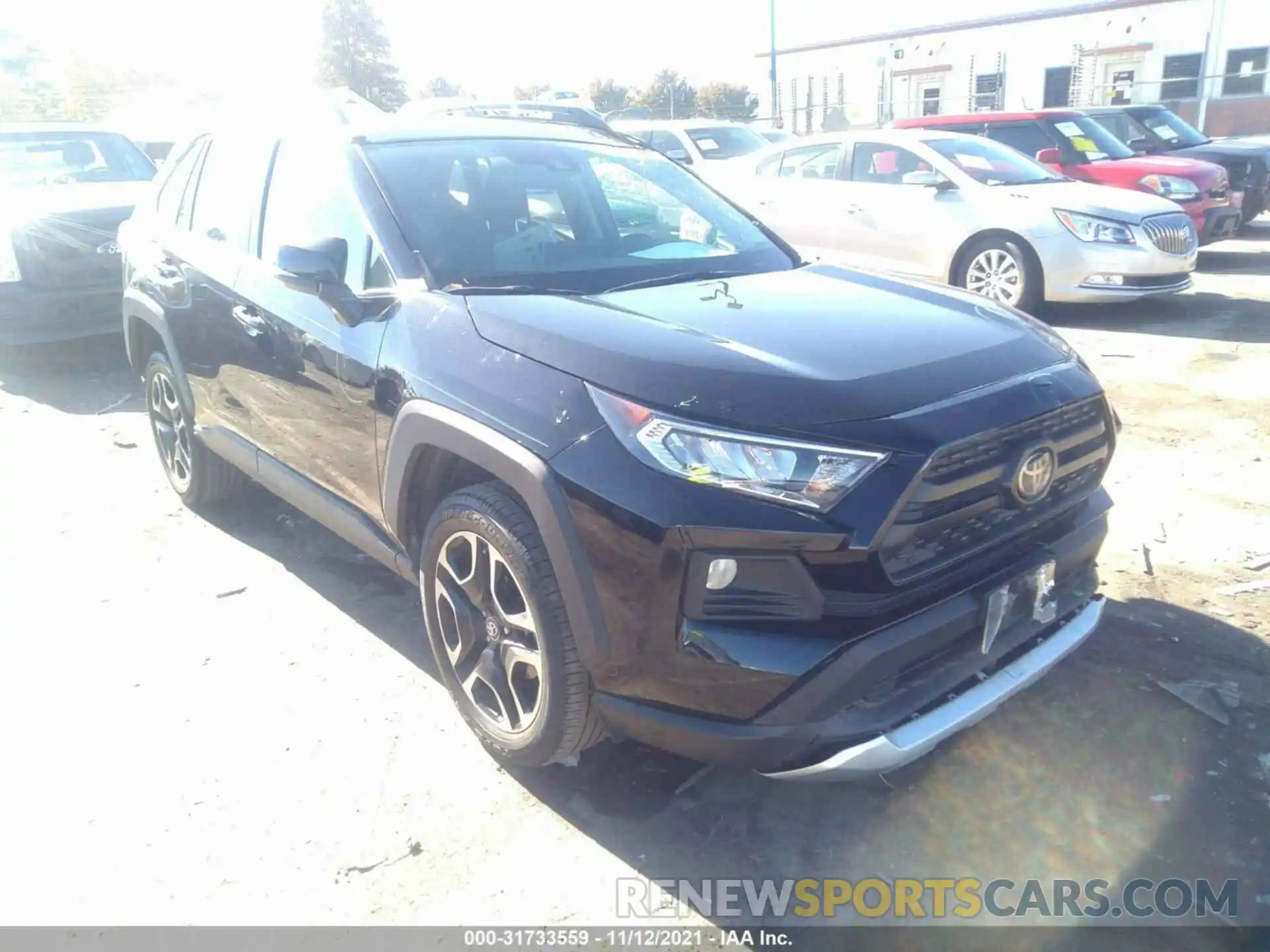 1 Photograph of a damaged car 2T3J1RFV3KW032240 TOYOTA RAV4 2019